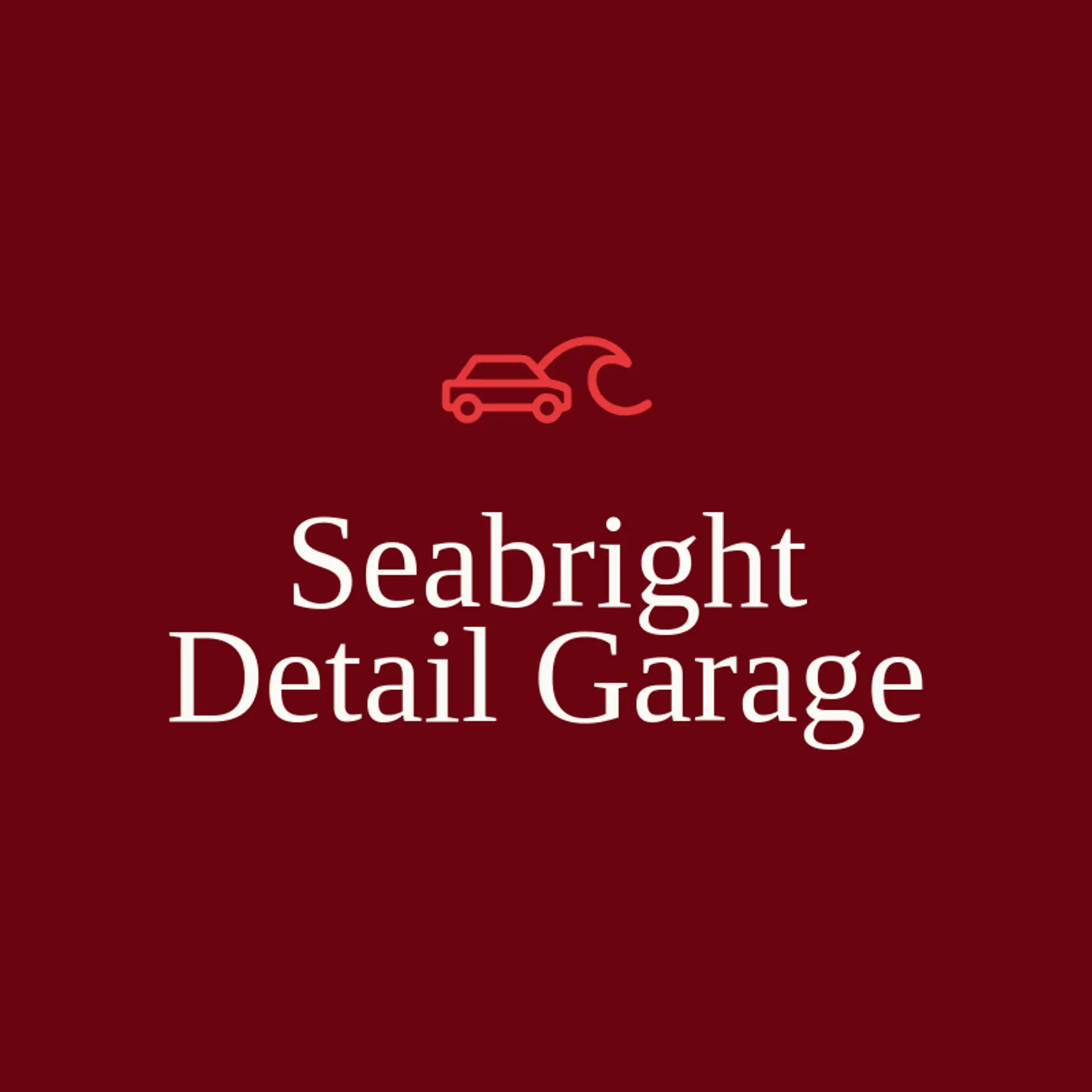 Seabright Detail Garage logo for detail
