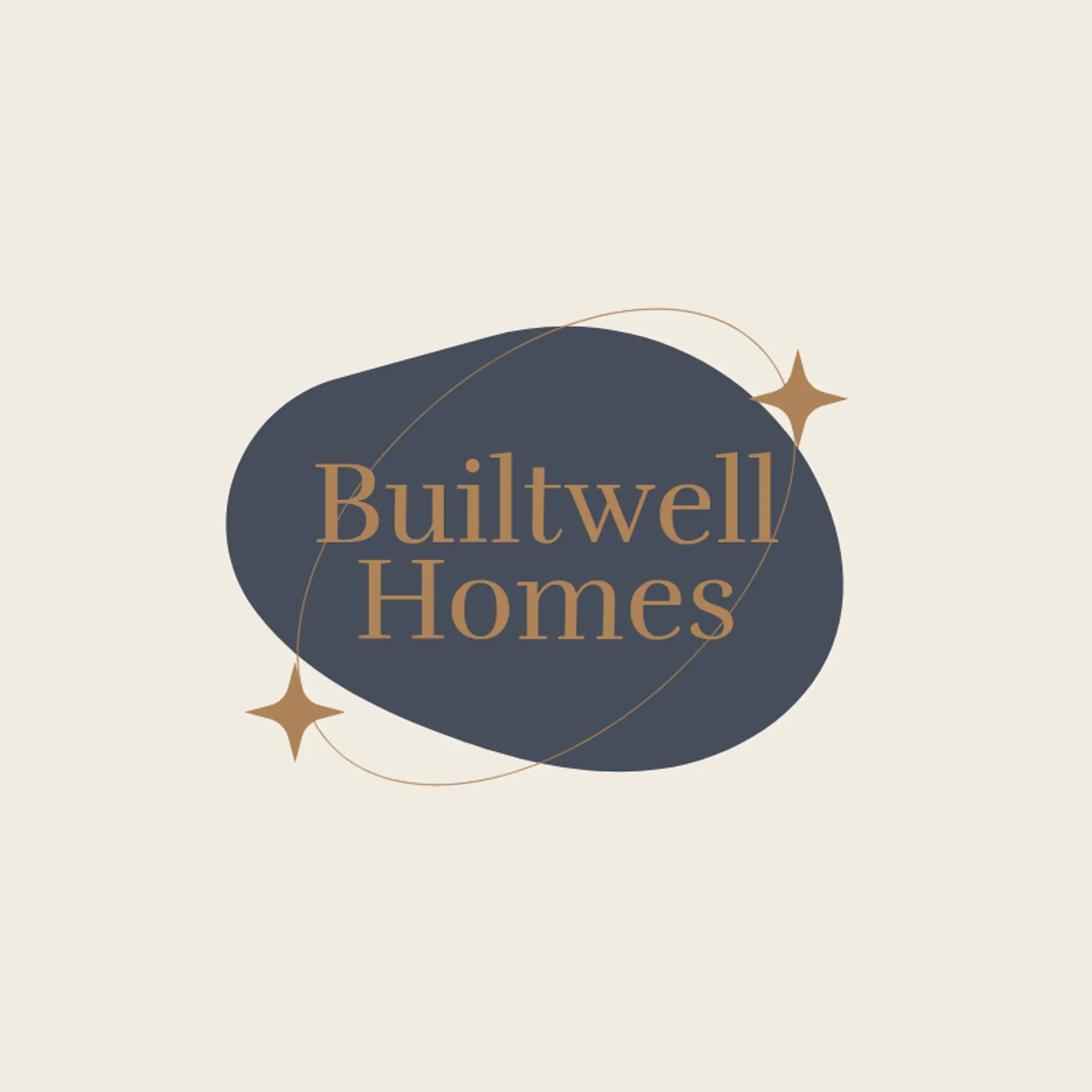 BuiltWell Homes logo for home construction