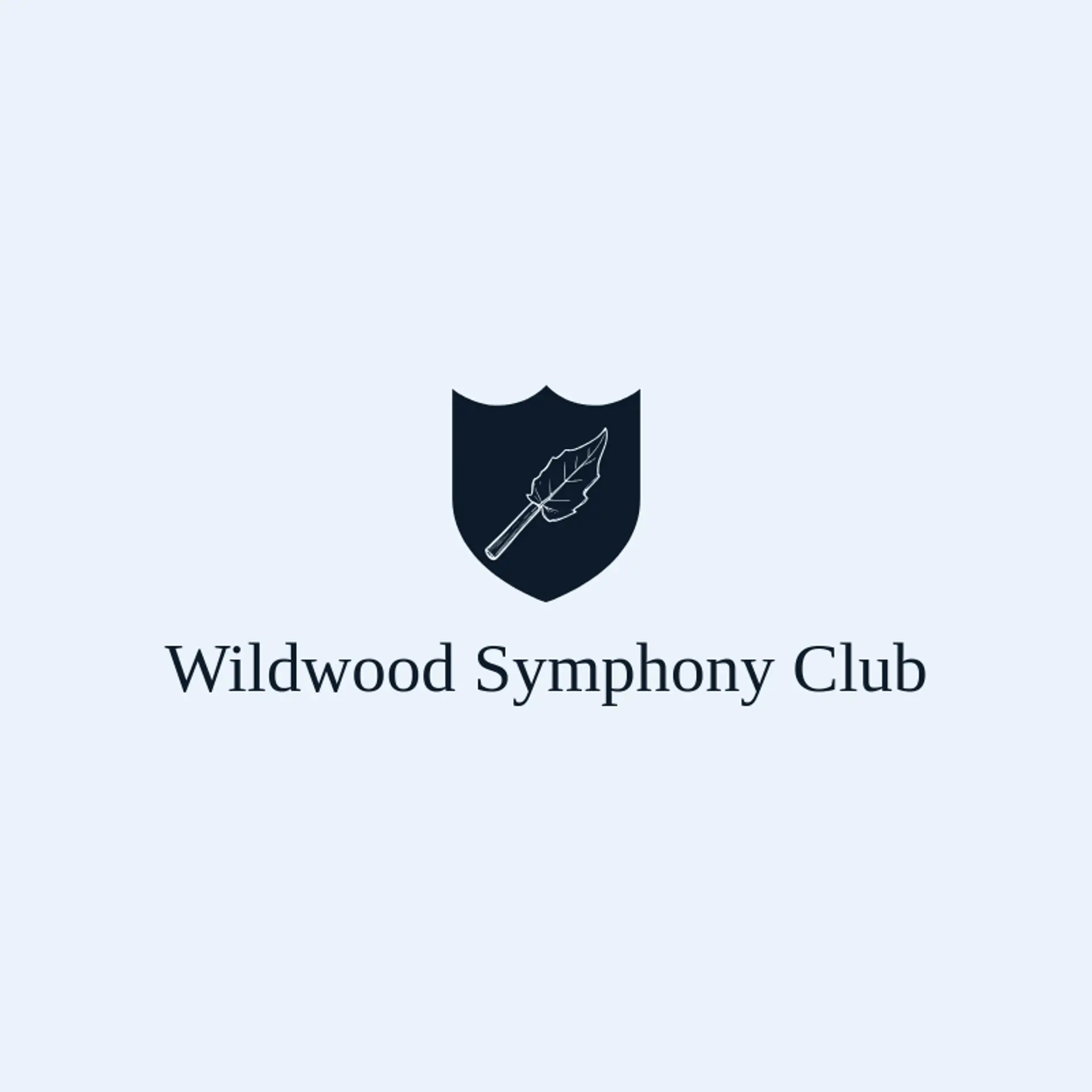 Wildwood Symphony Club logo for symphony