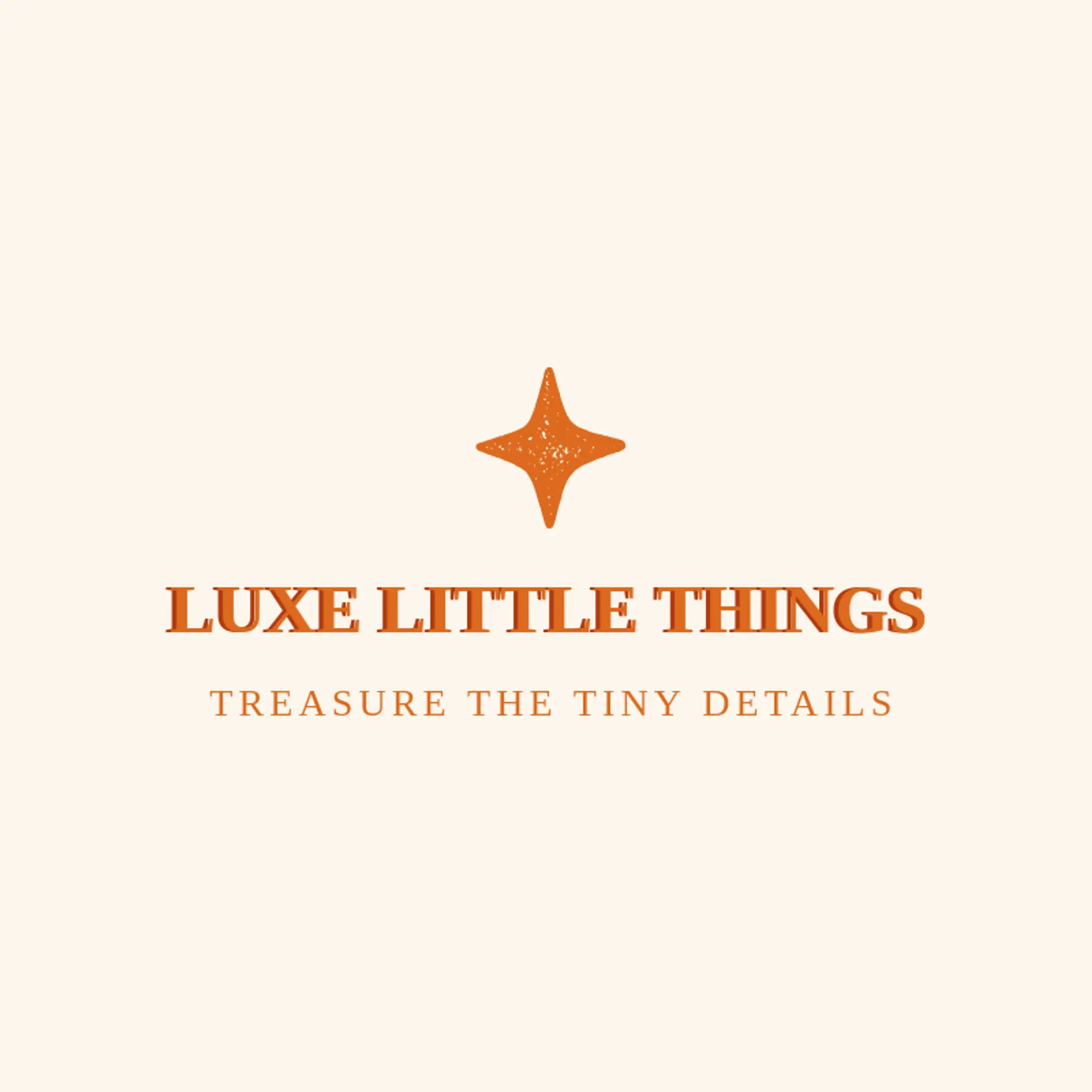 Luxe Little Things logo for sparkle