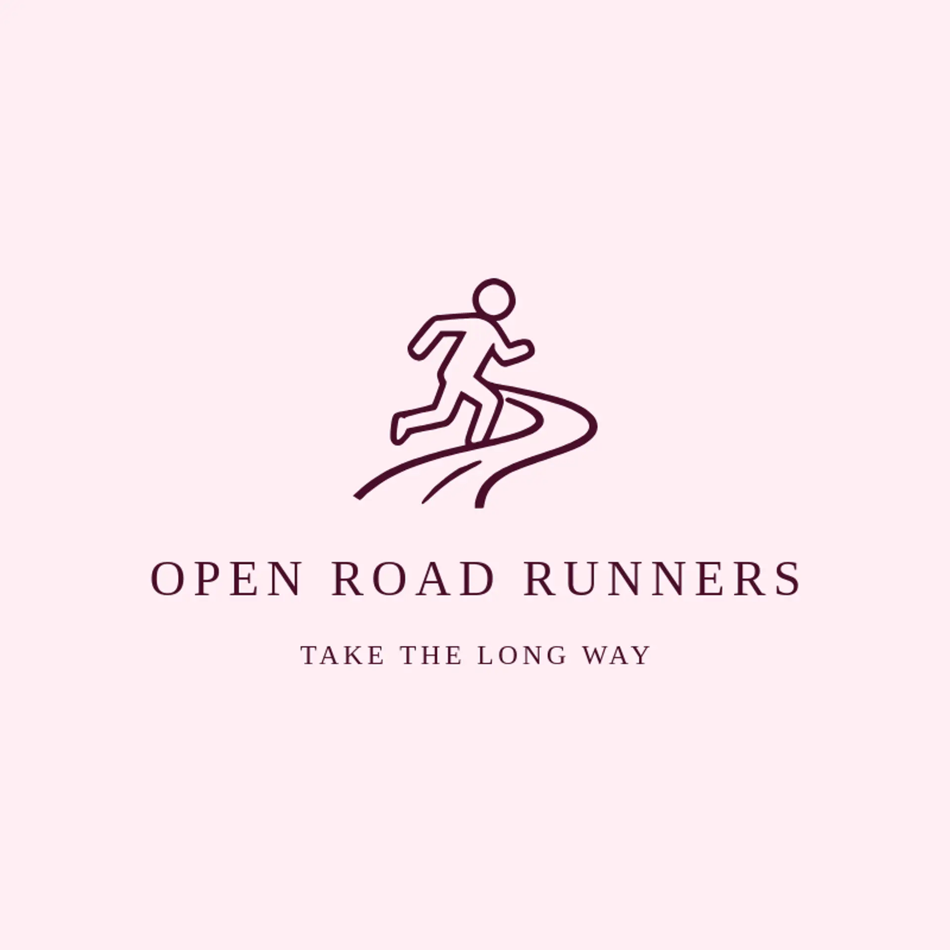 Open Road Runners logo for runner