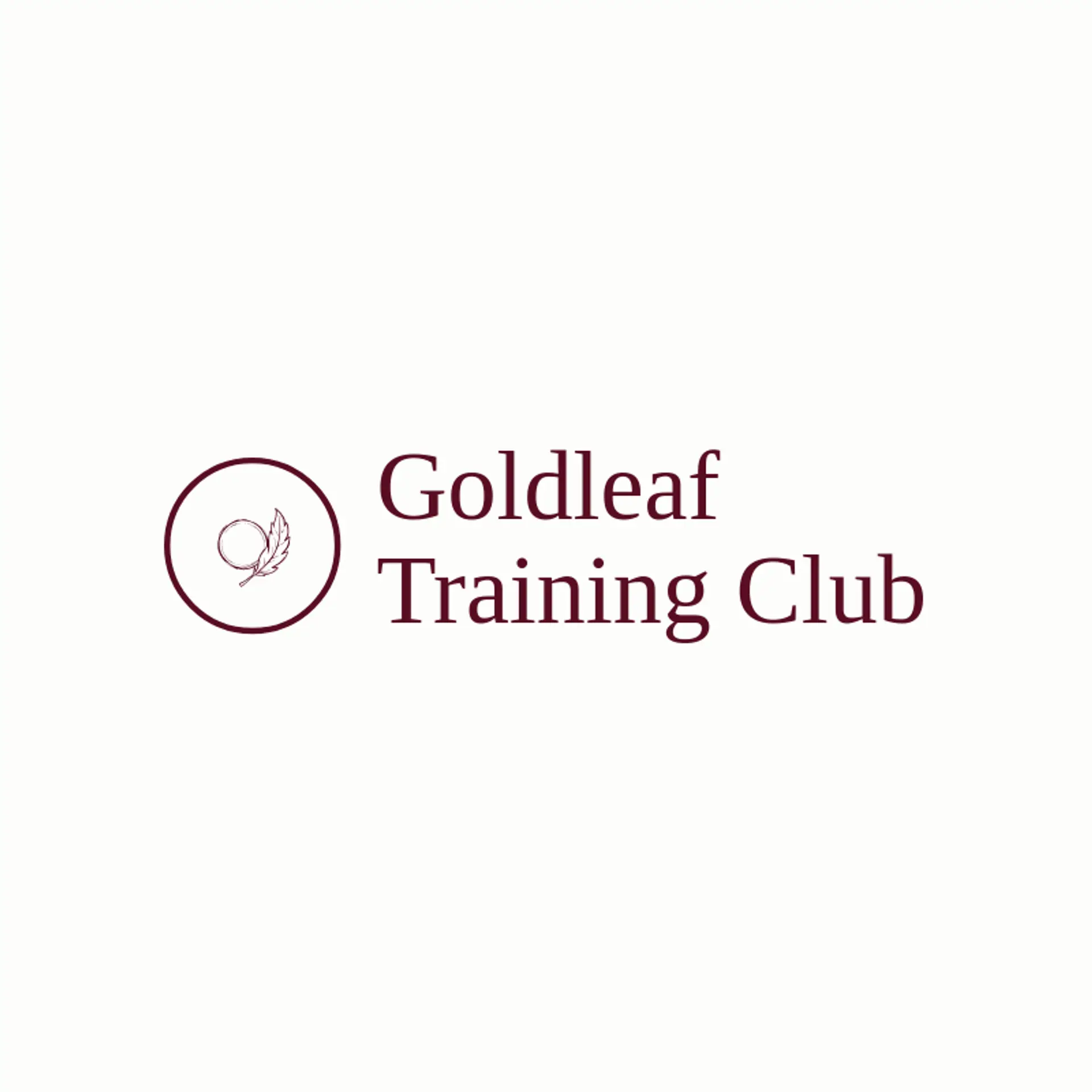 Goldleaf Training Club logo for olympics