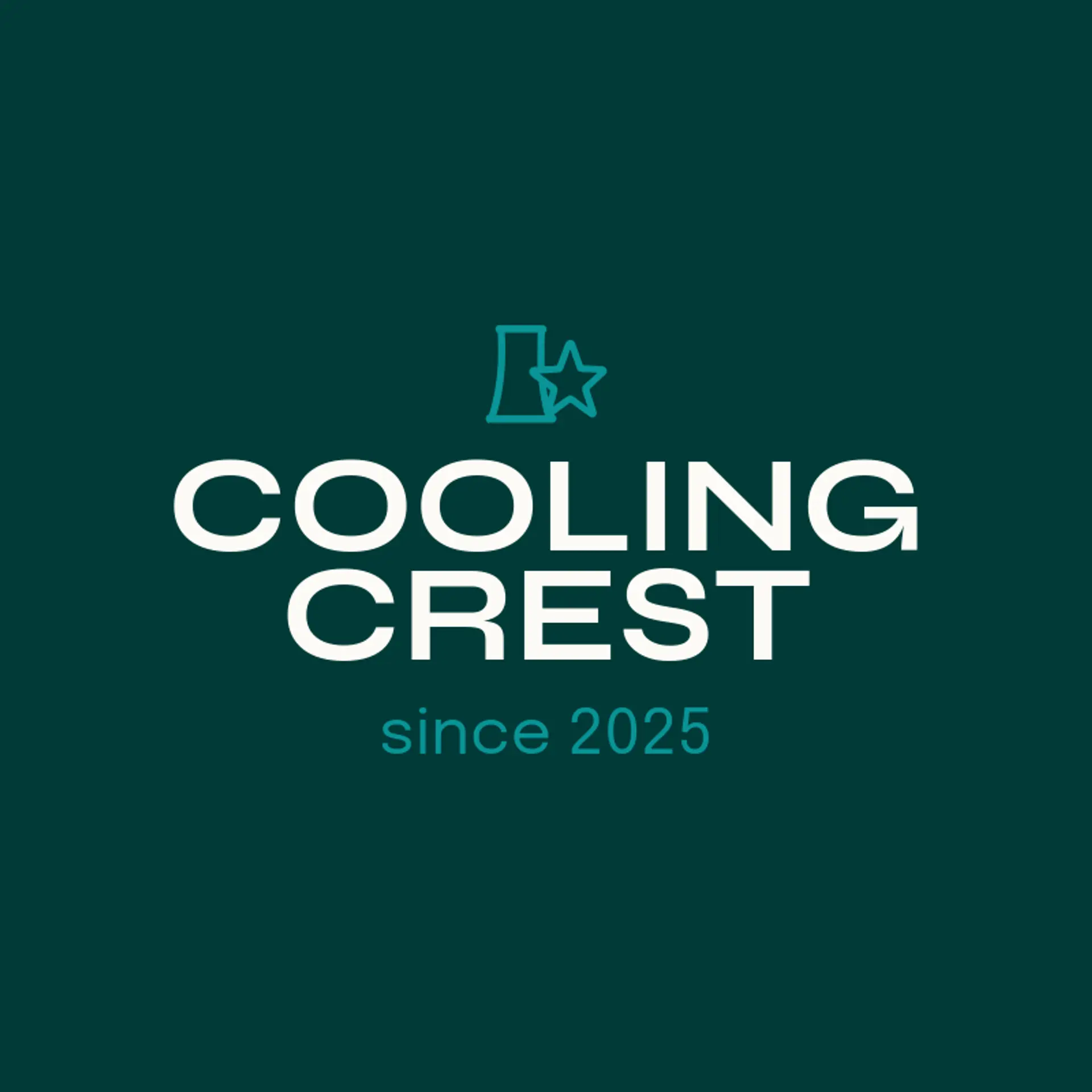 Cooling Crest logo for nuclear