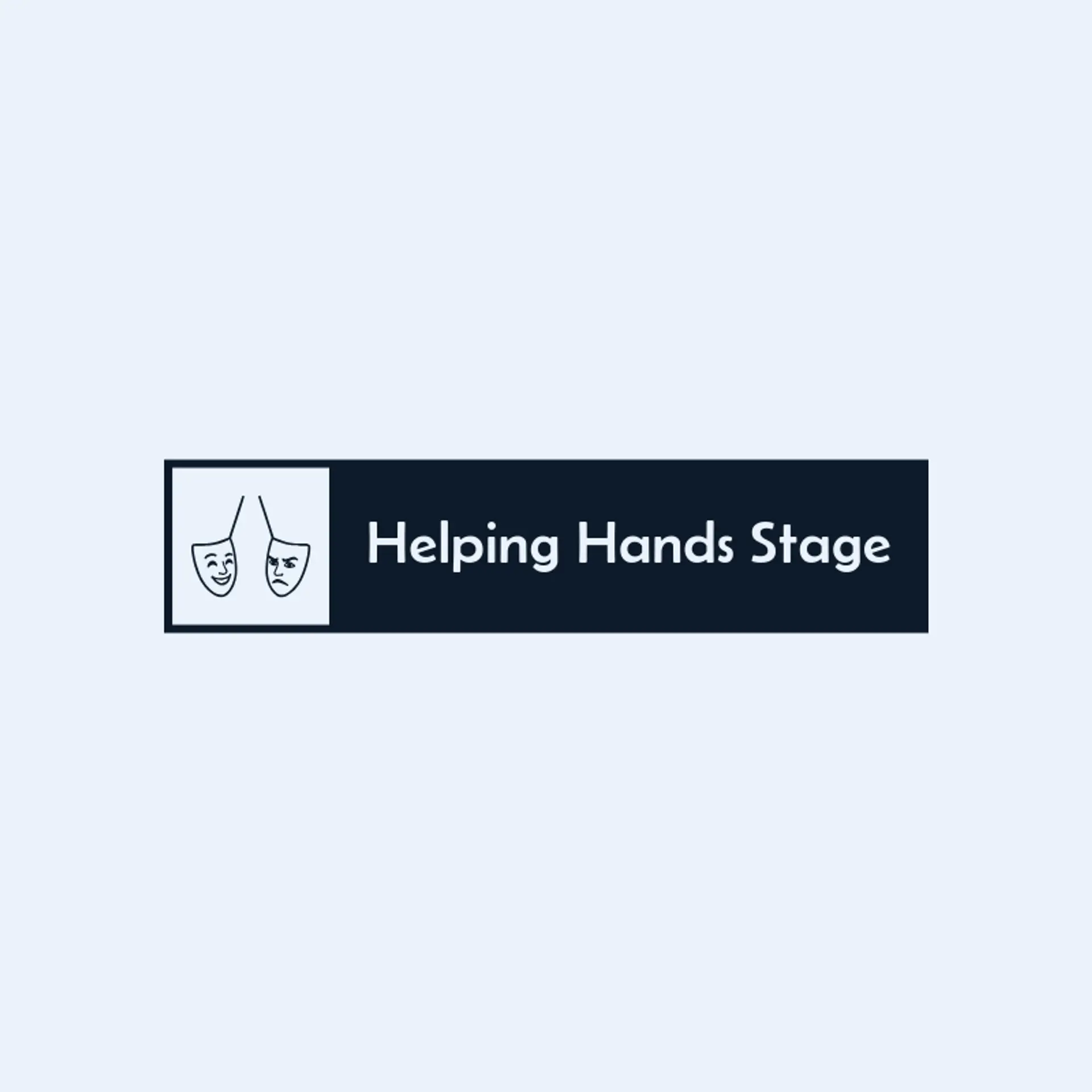 Helping Hands Stage logo for drama