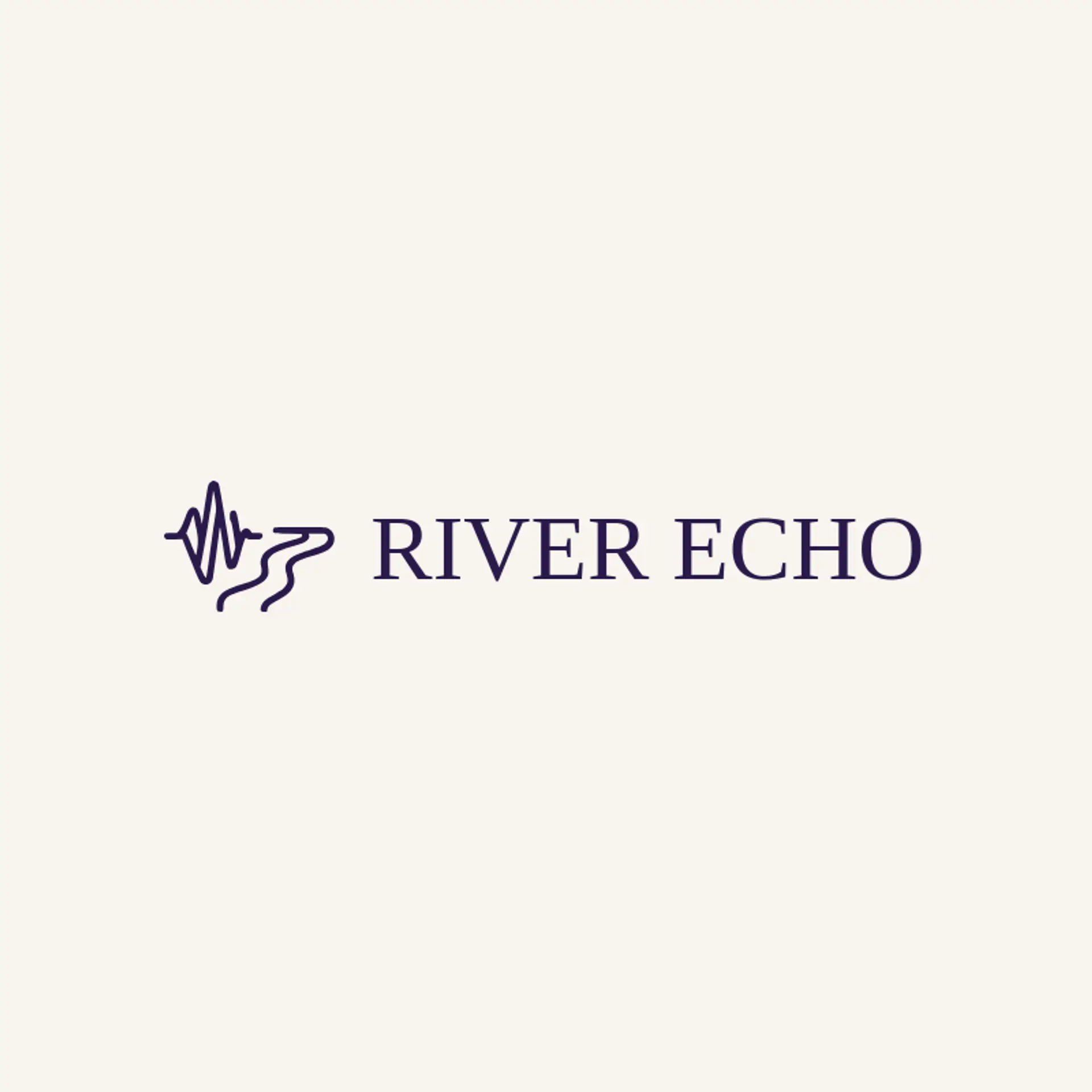 River Echo logo for voice