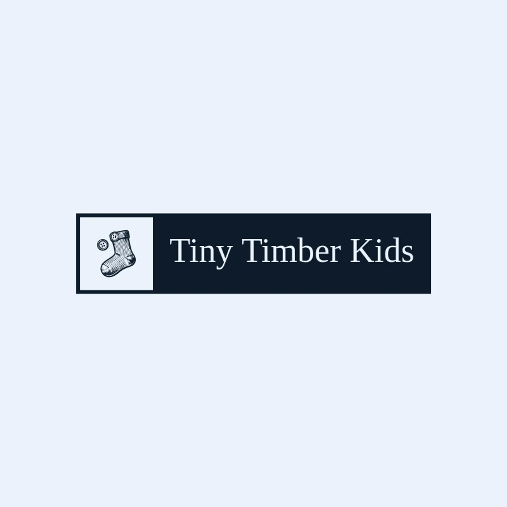 Tiny Timber Kids logo for kids clothing