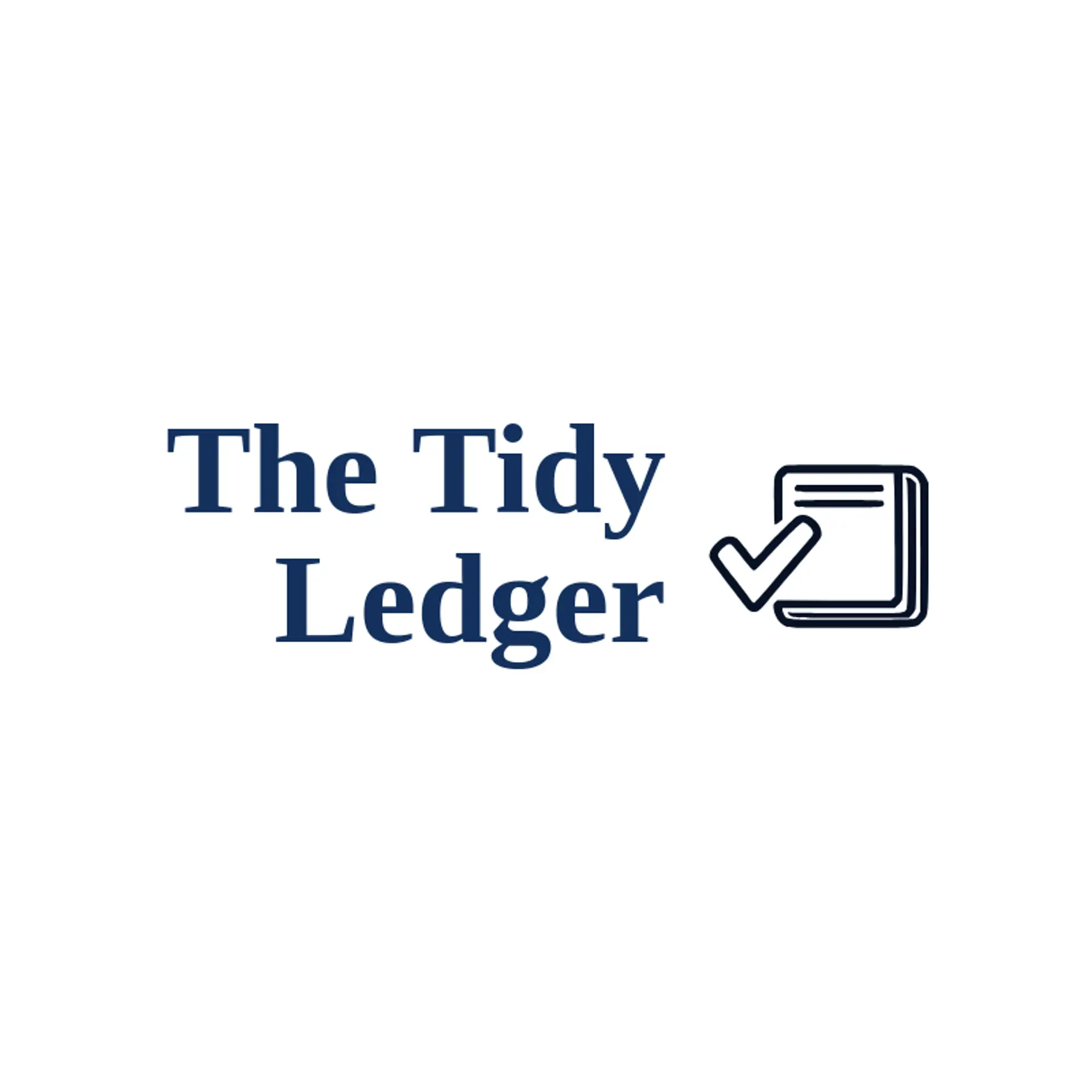 The Tidy Ledger logo for bookkeeping