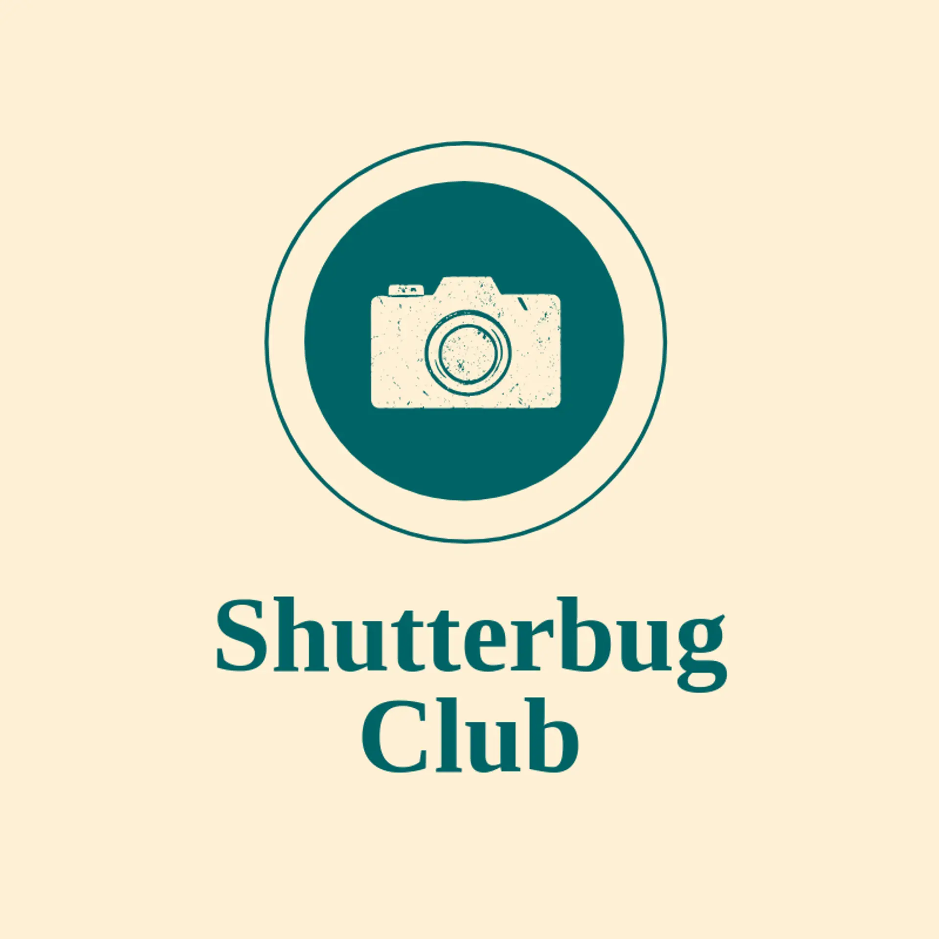 Shutterbug Club logo for photo