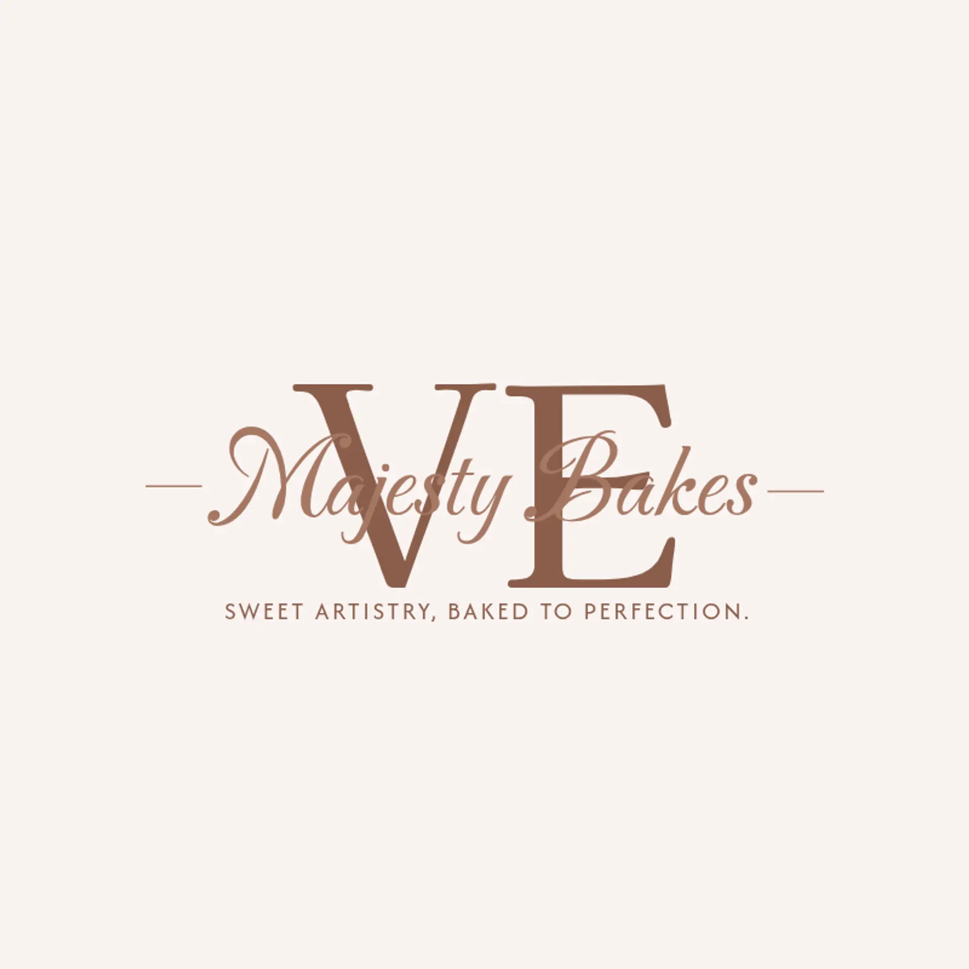 Majestic Bakes logo for elegant bakery