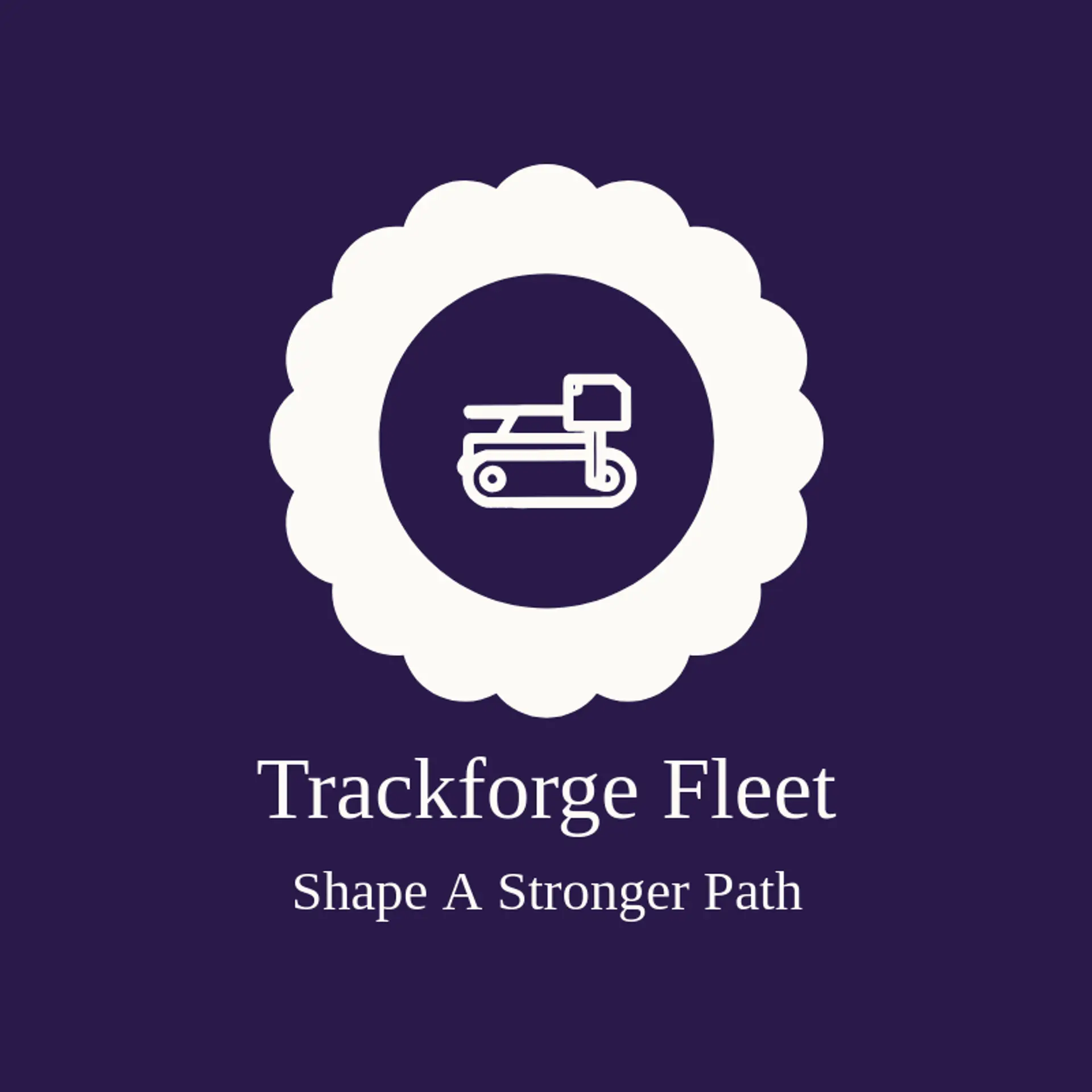 Trackforge Fleet logo for tank