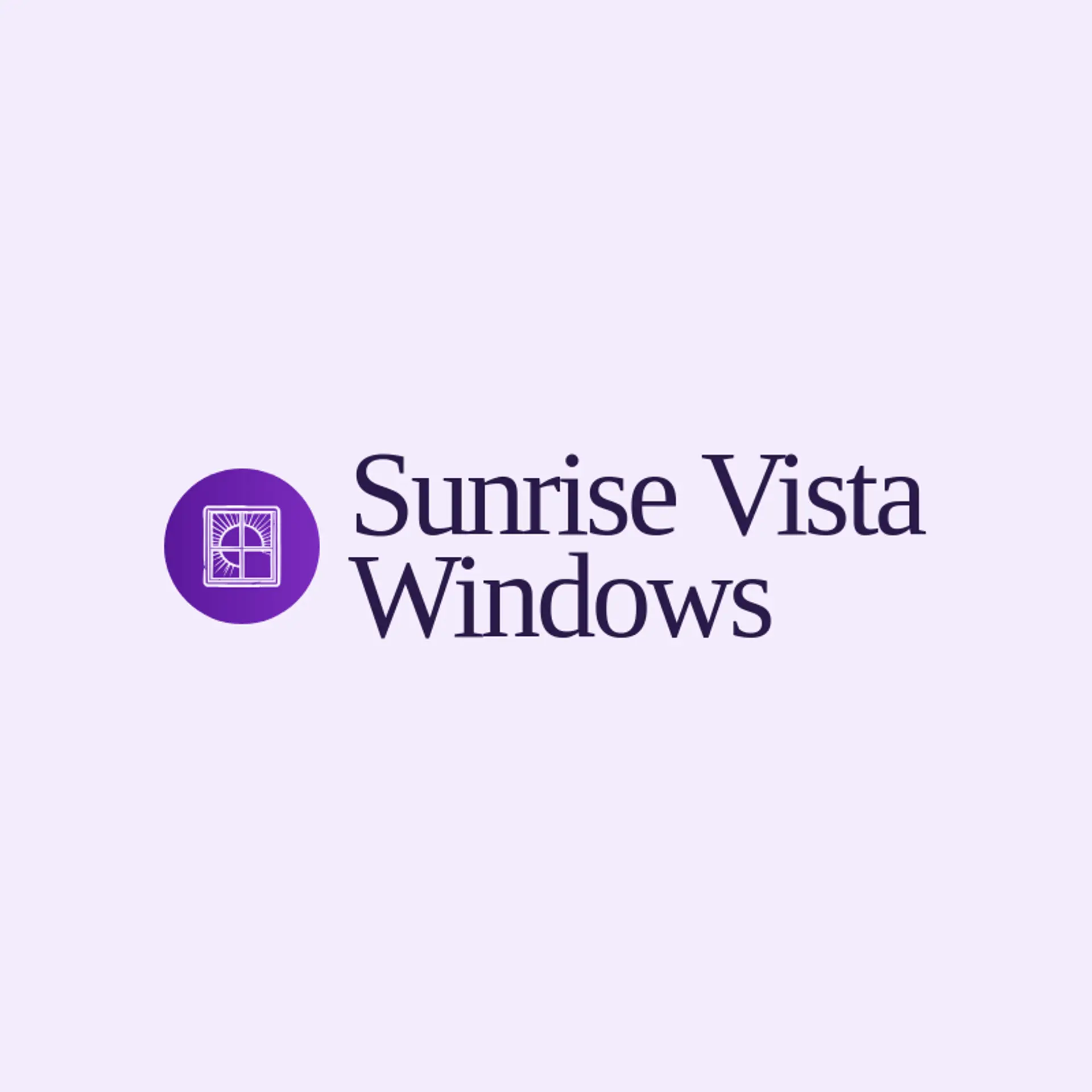 Sunrise Vista Windows logo for windows