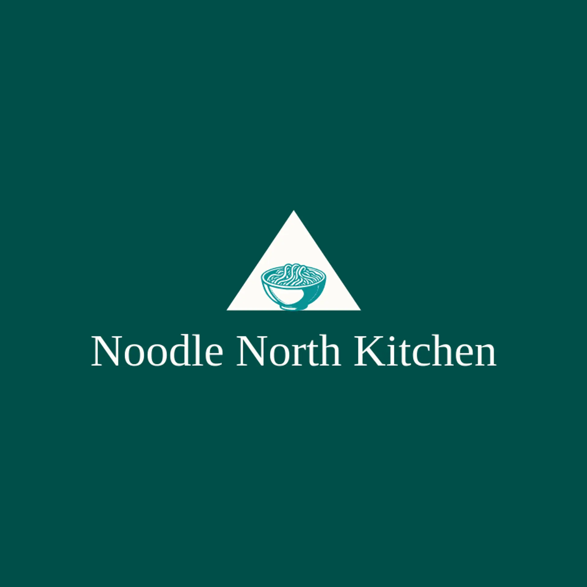 Noodle North Kitchen logo for noodle