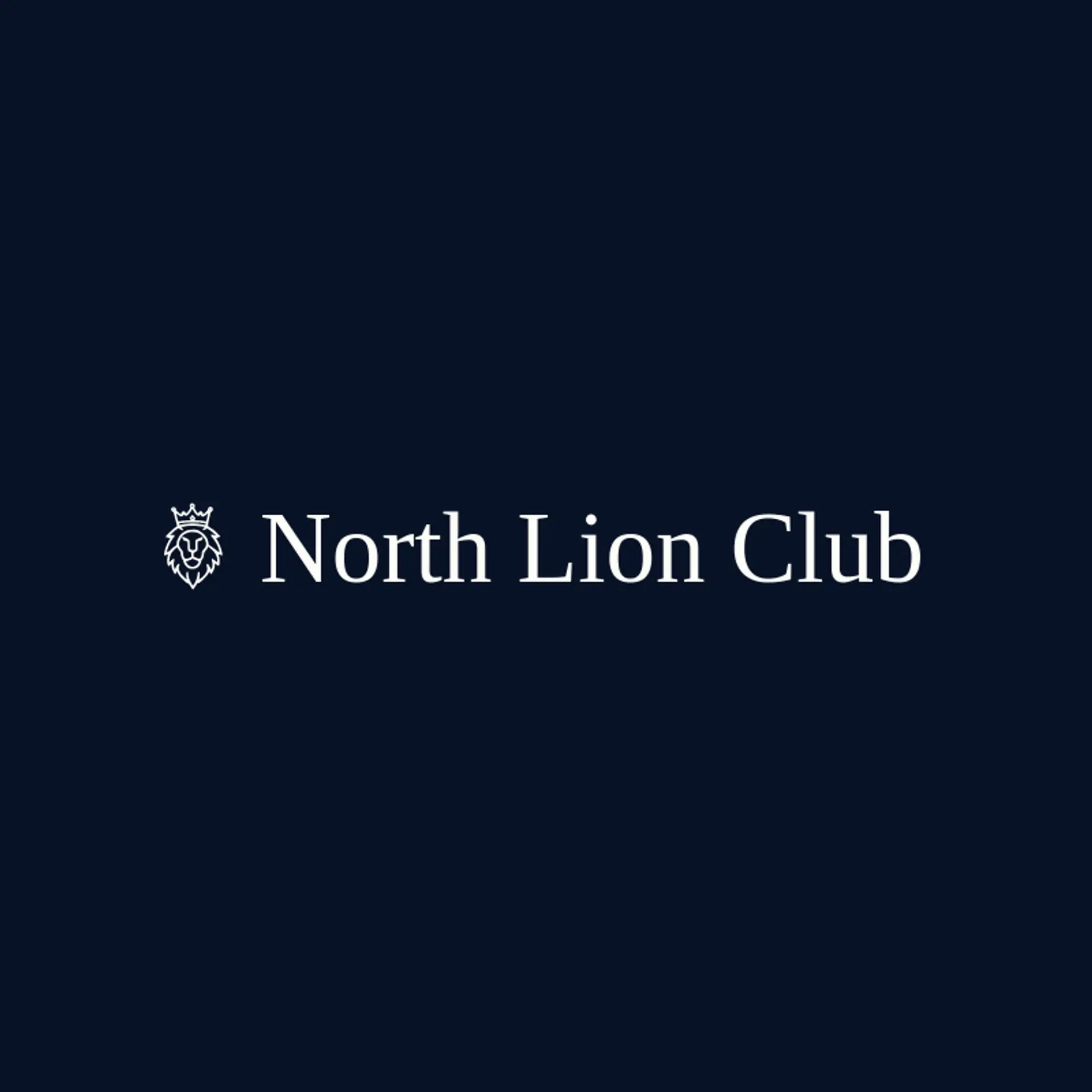 North Lion Club logo for gladiator