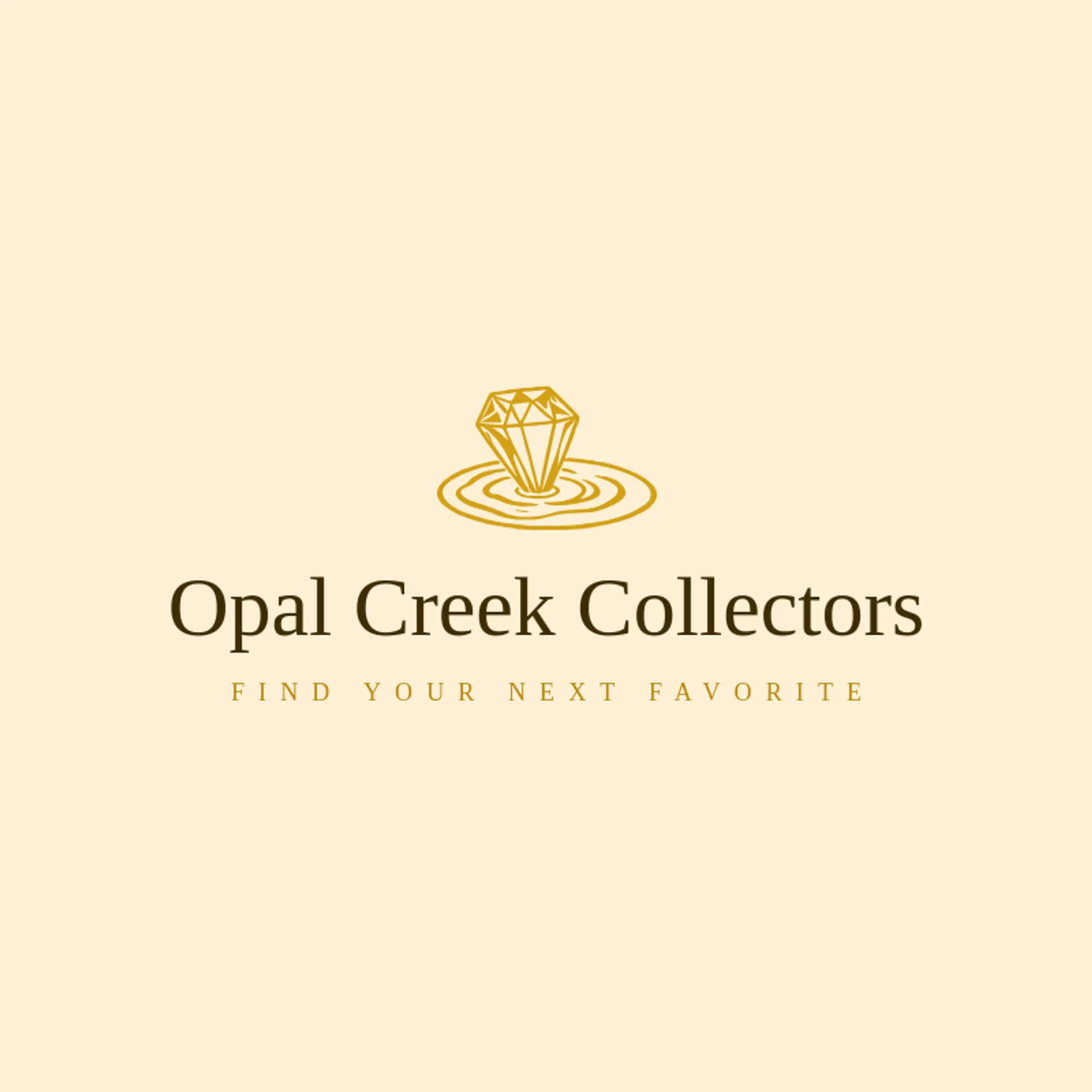 Opal Creek Collectors logo for crystal
