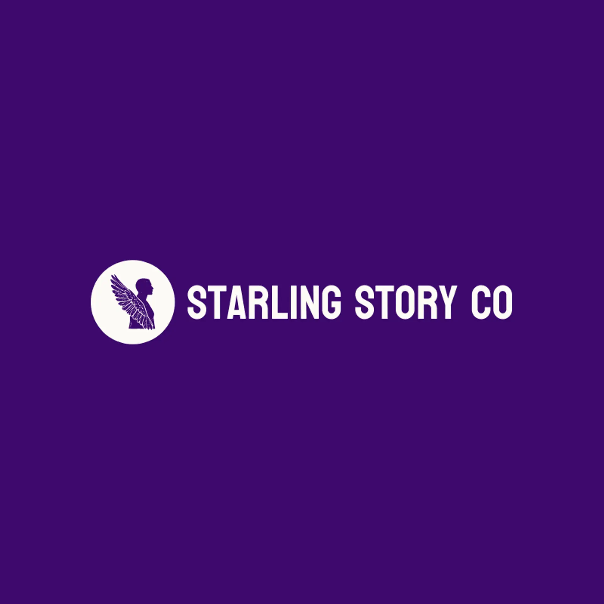 Starling Story Co logo for character