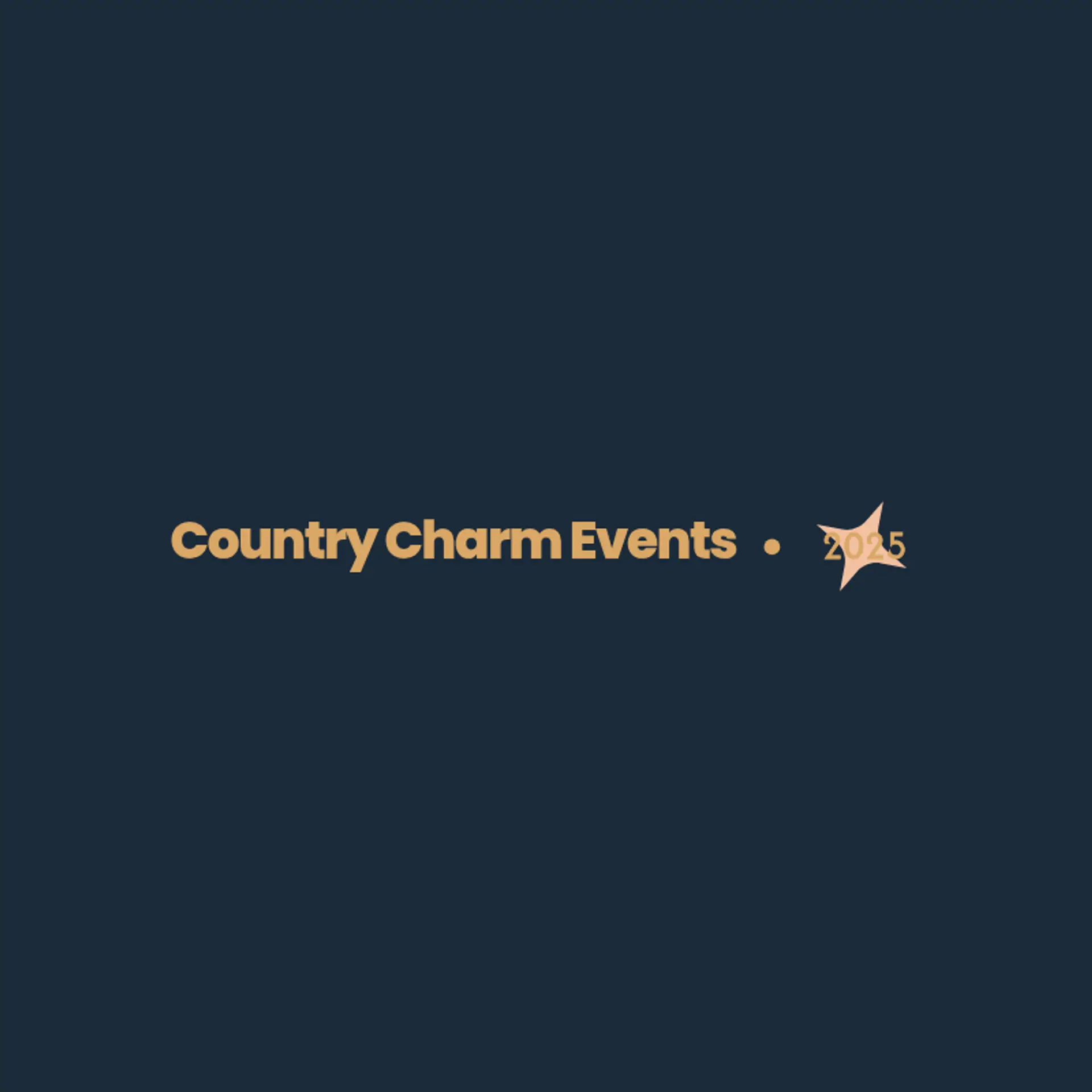 Farmstead Fête logo for farm wedding venue