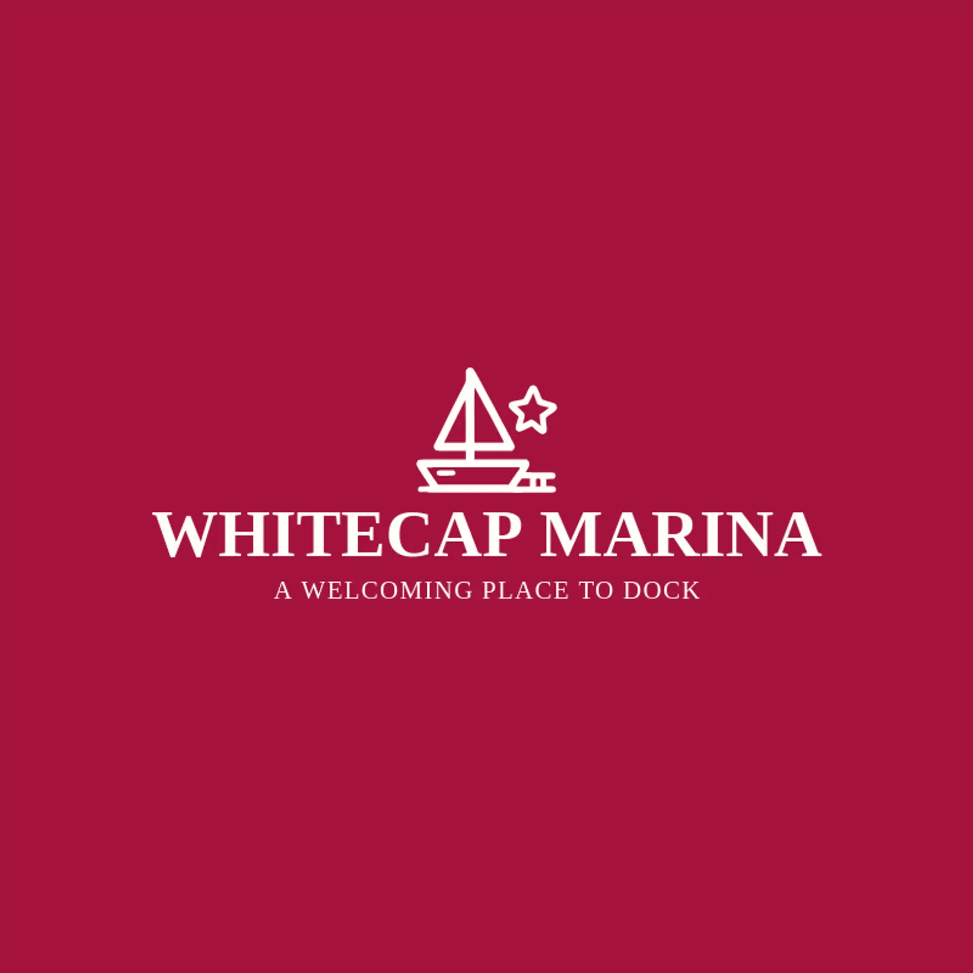 Whitecap Marina logo for marina