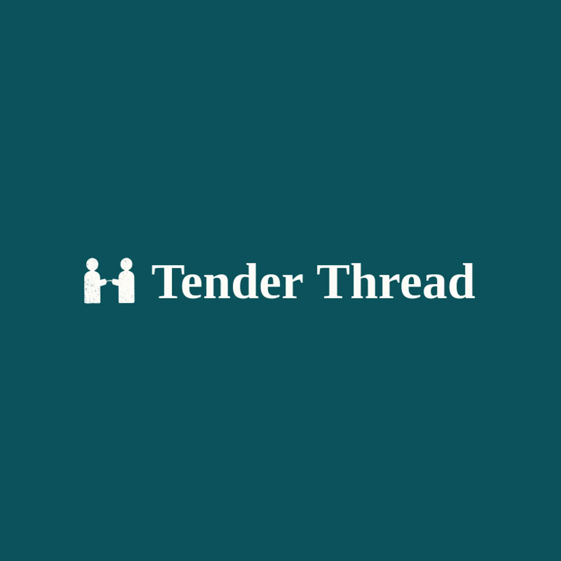 Tender Thread logo for social work