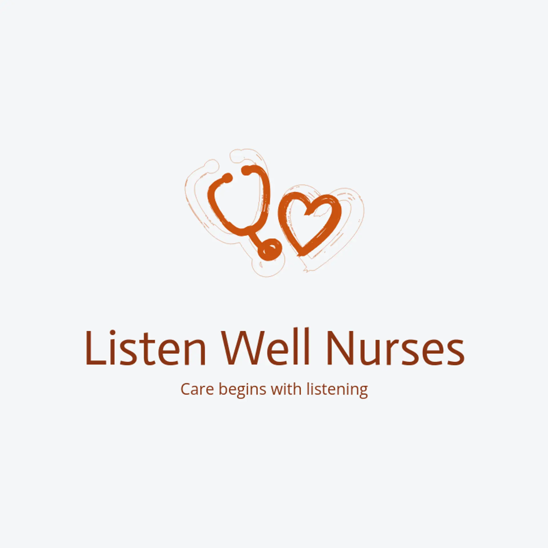 Listen Well Nurses logo for nurse