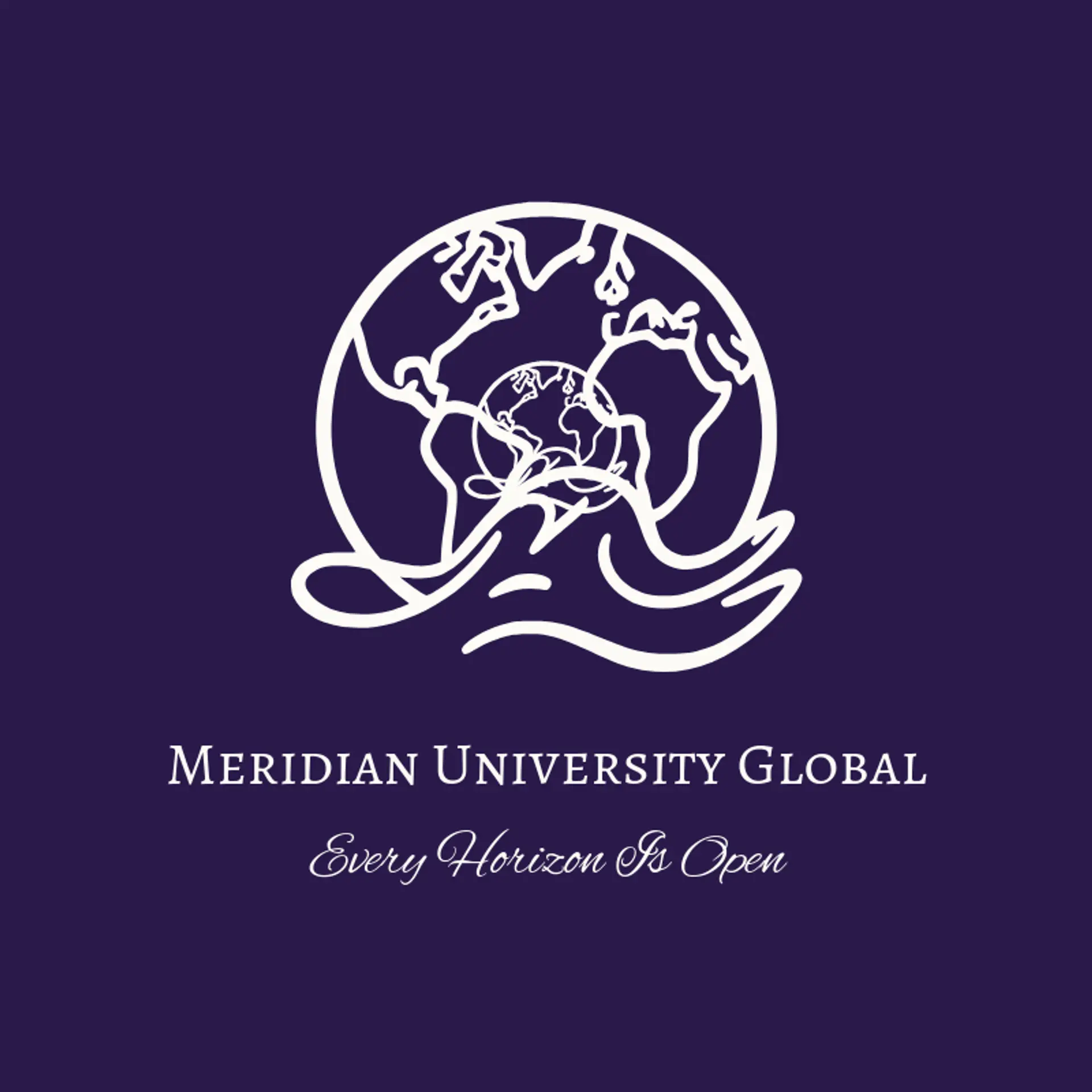 Meridian University Global logo for university