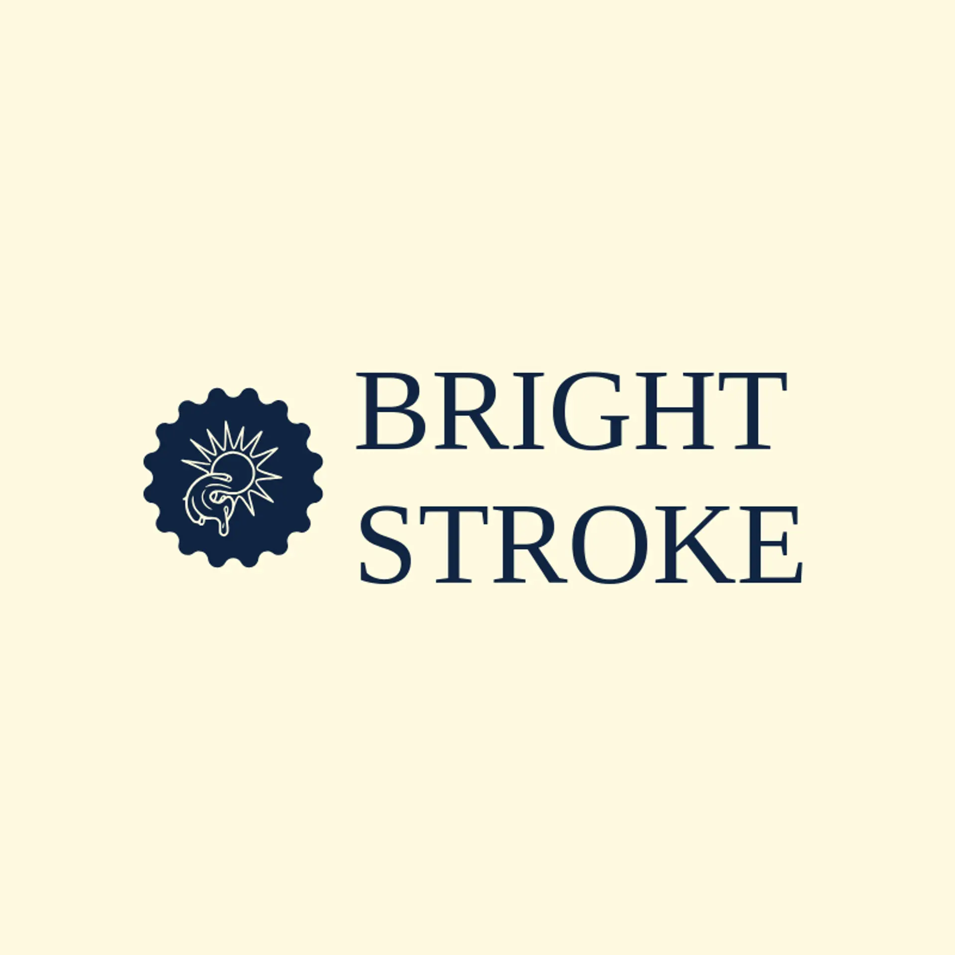 Bright Stroke logo for paint