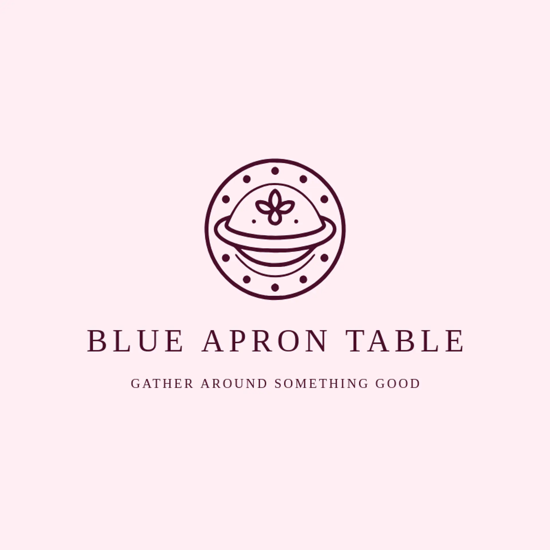 Blue Apron Table logo for dish