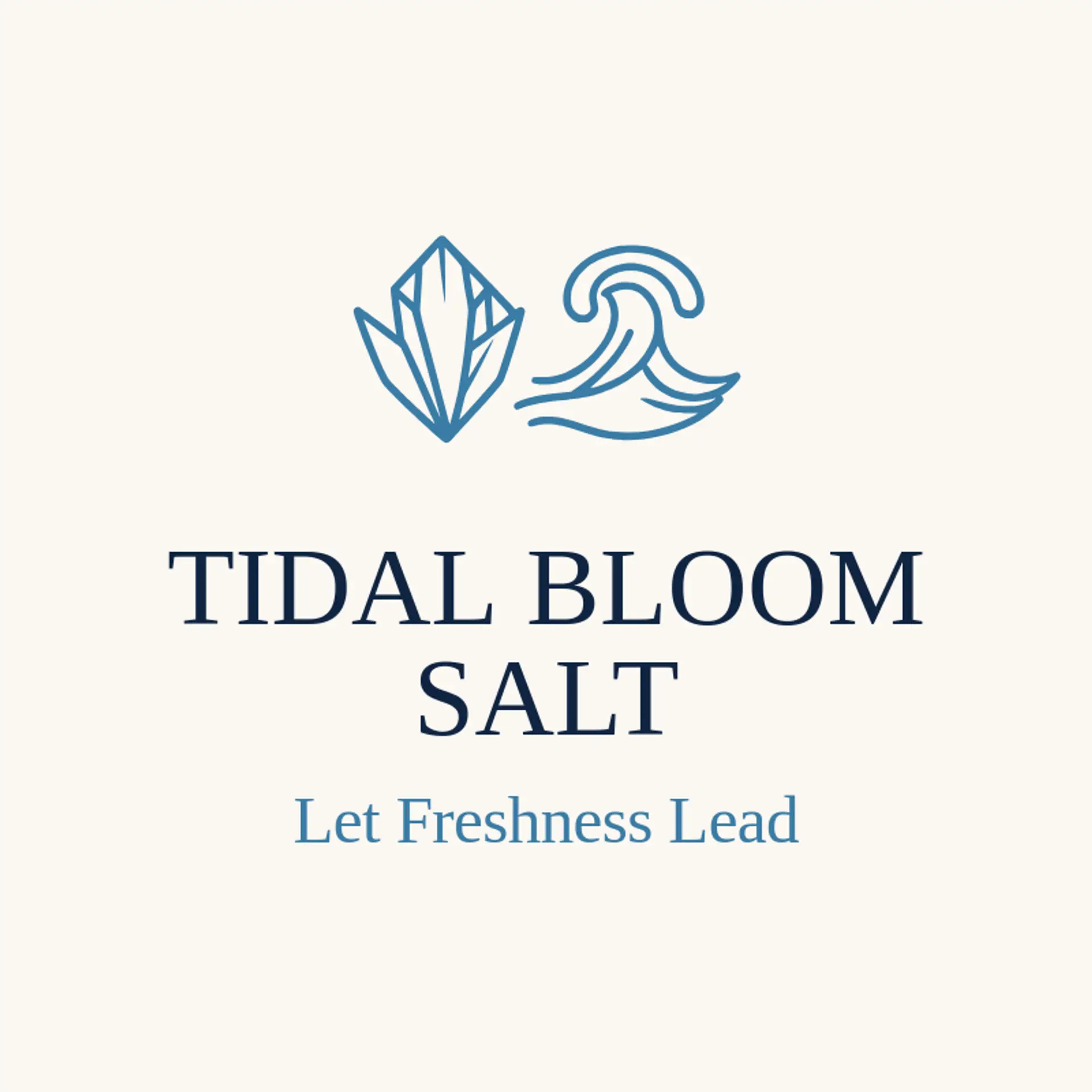 Tidal Bloom Salt logo for salt