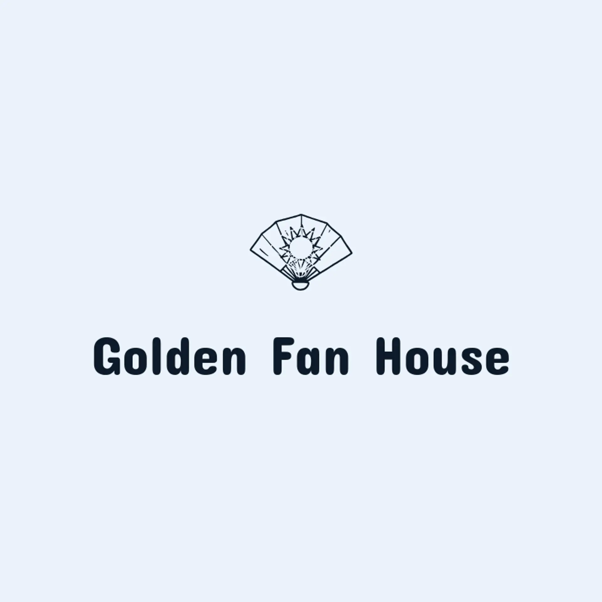 Golden Fan House logo for japan
