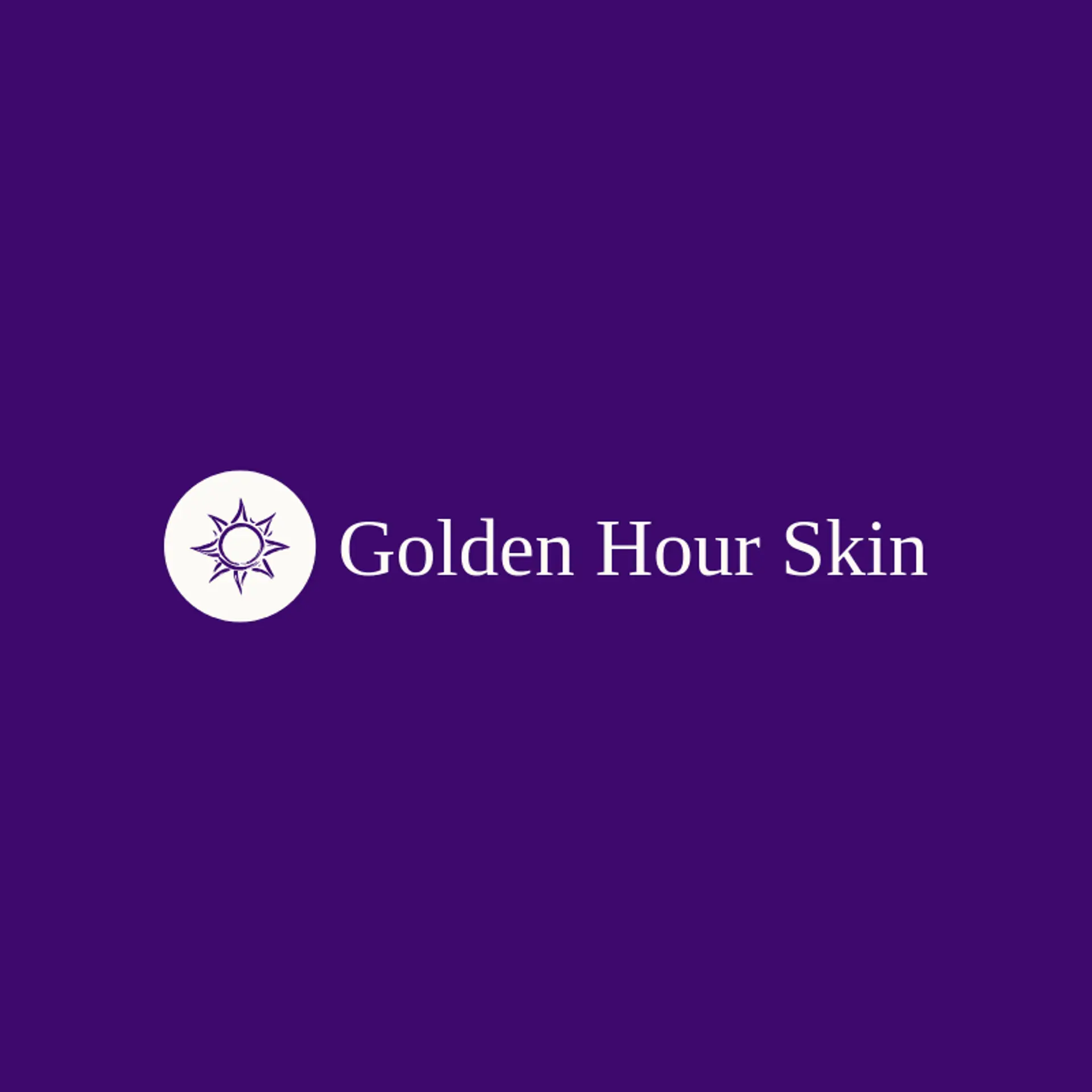 Golden Hour Skin logo for med spa