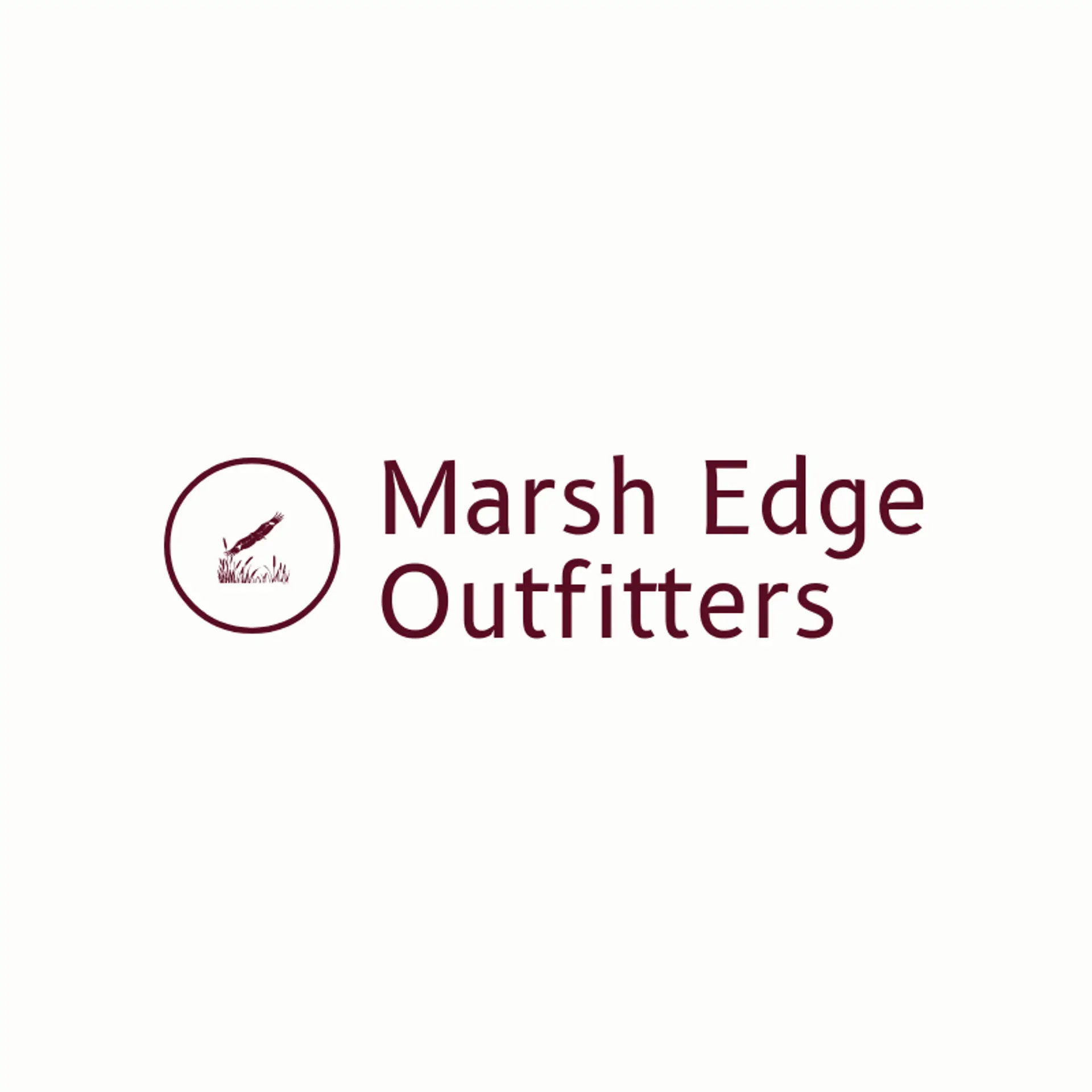 Marsh Edge Outfitters logo for marsh