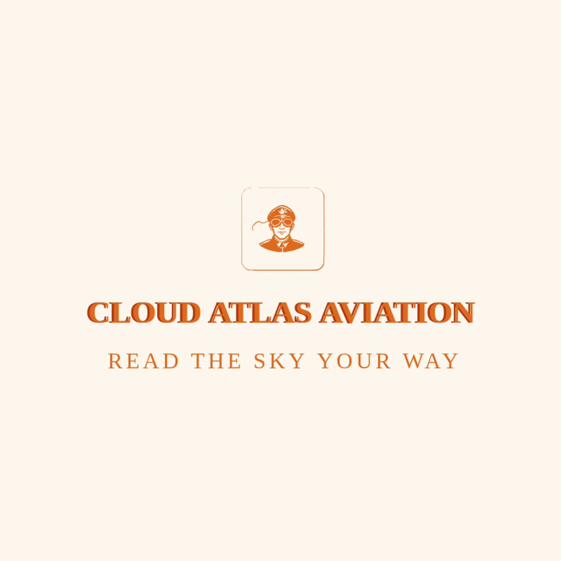 Cloud Atlas Aviation logo for aviator