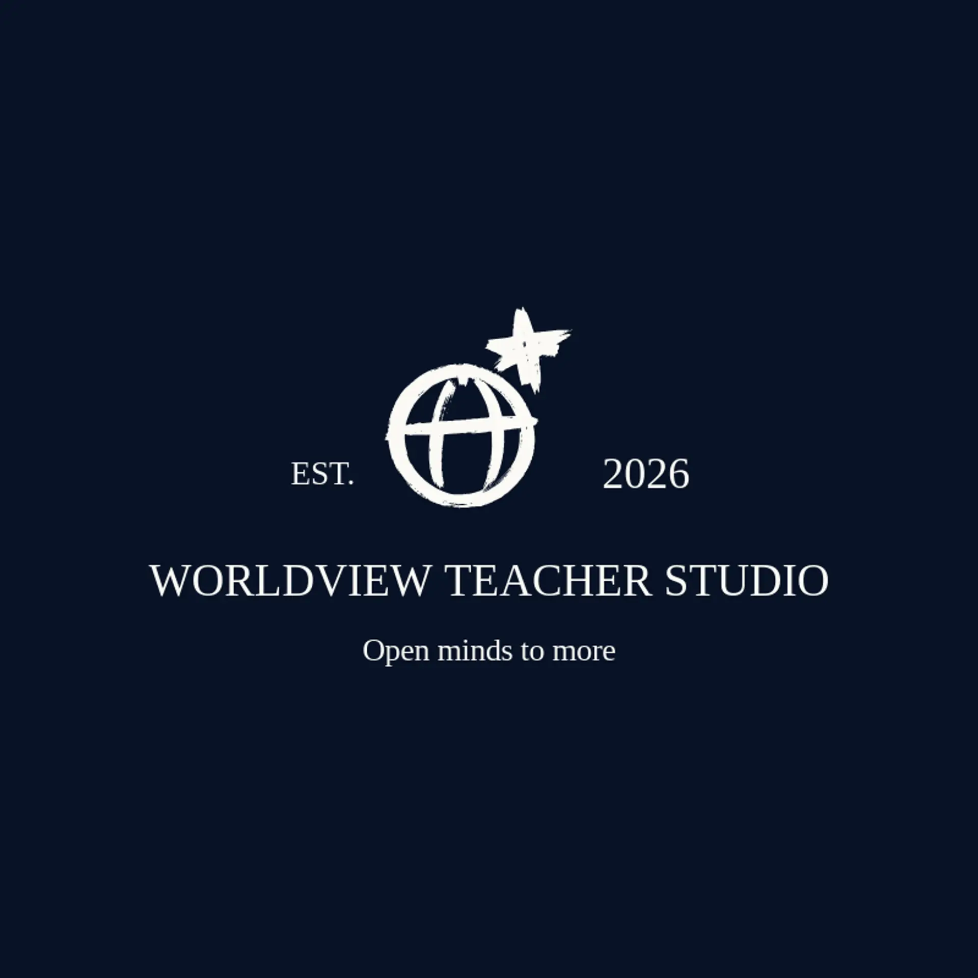 Worldview Teacher Studio logo for teacher