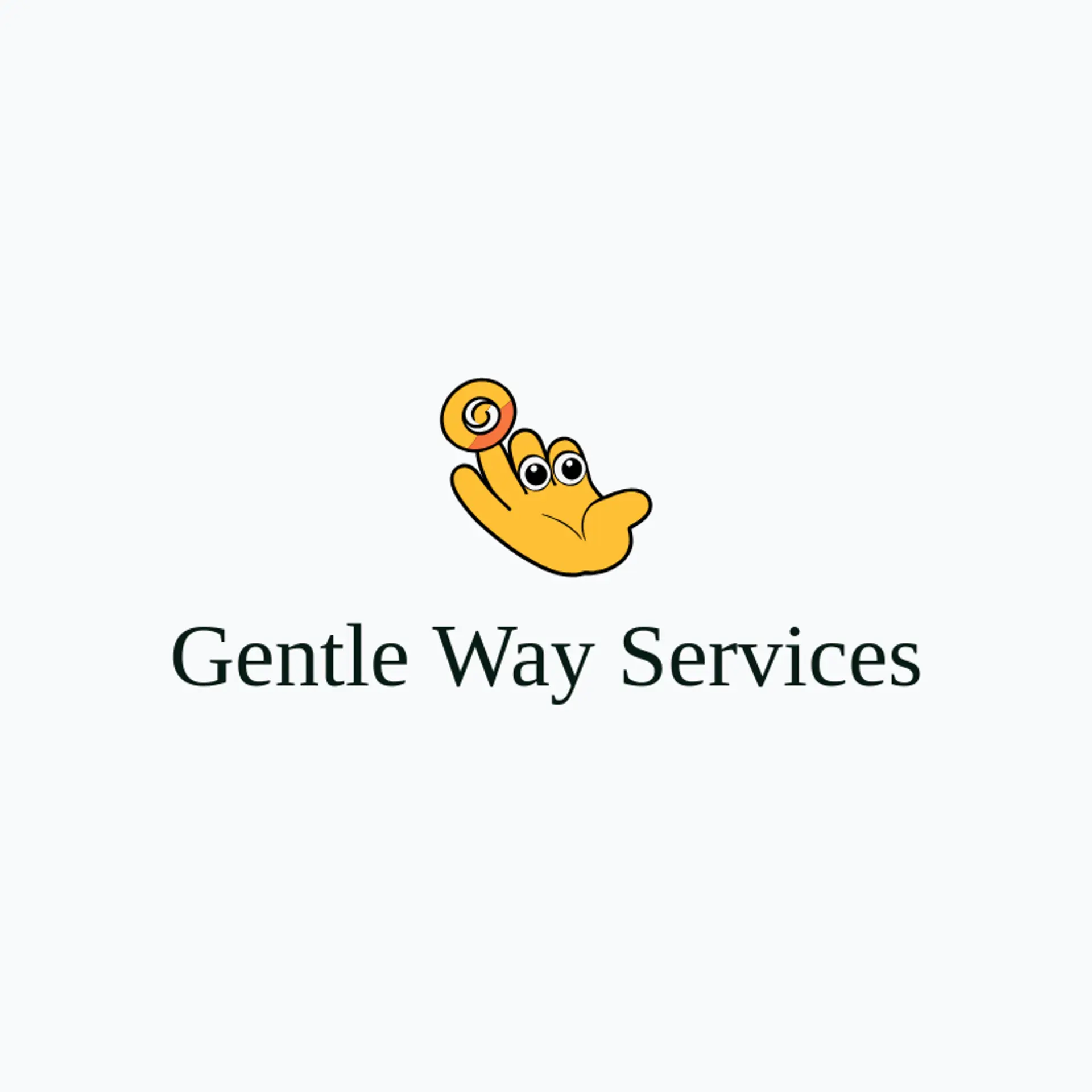Gentle Way Services logo for helping hand