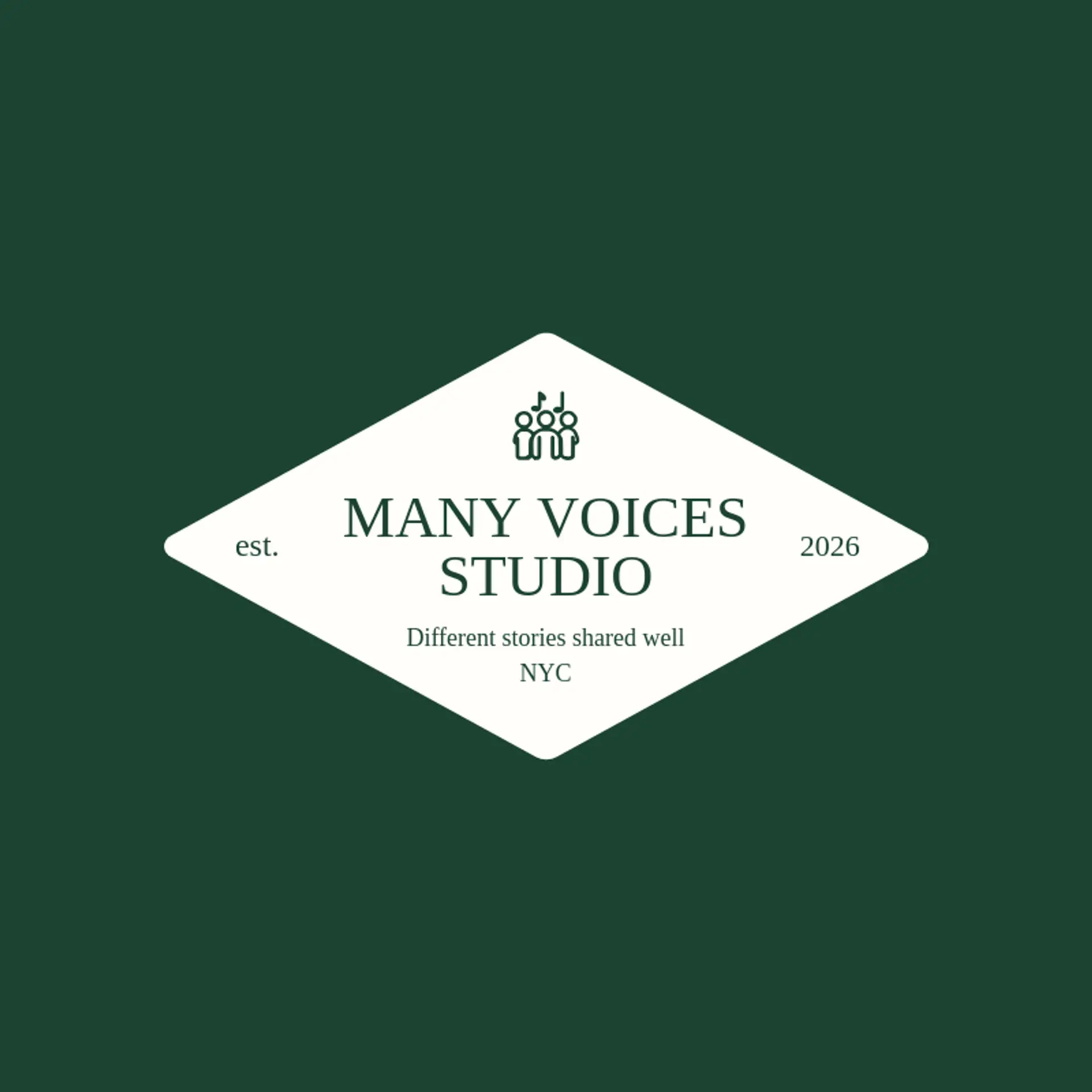Many Voices Studio logo for culture