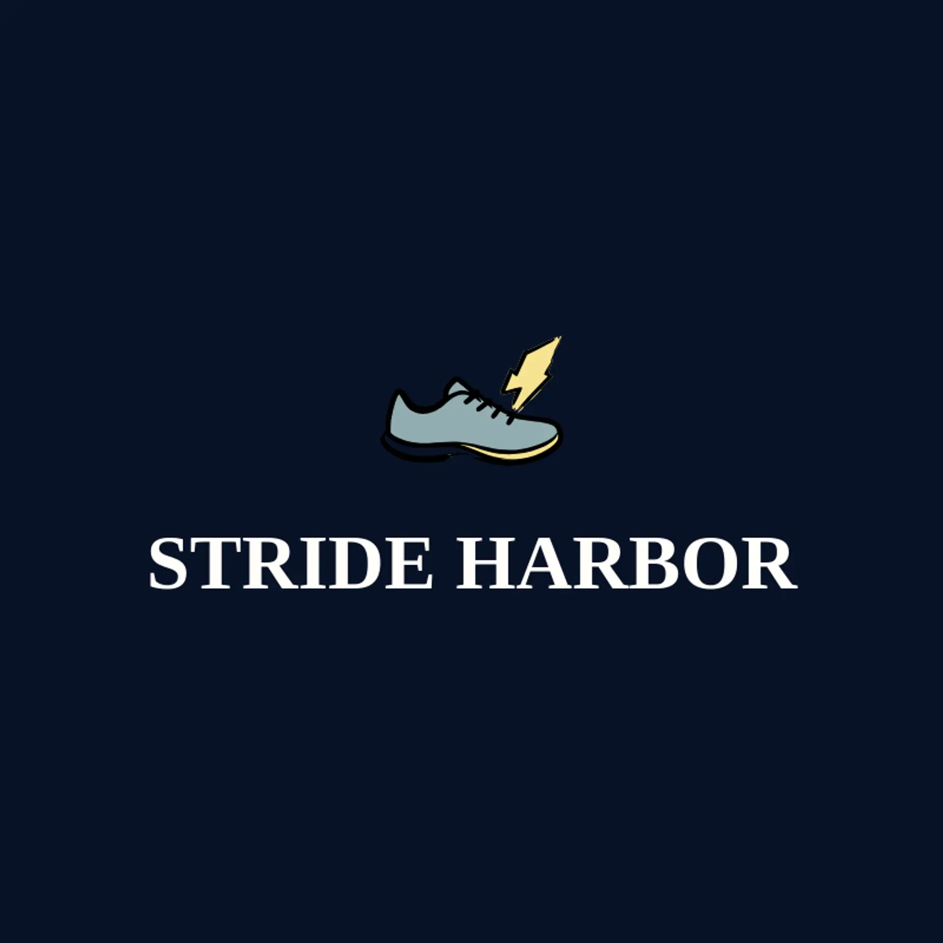 Stride Harbor logo for shoe