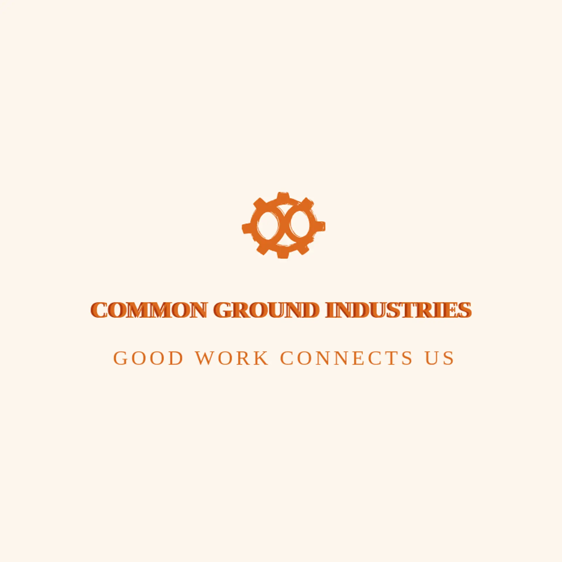 Common Ground Industries logo for industry