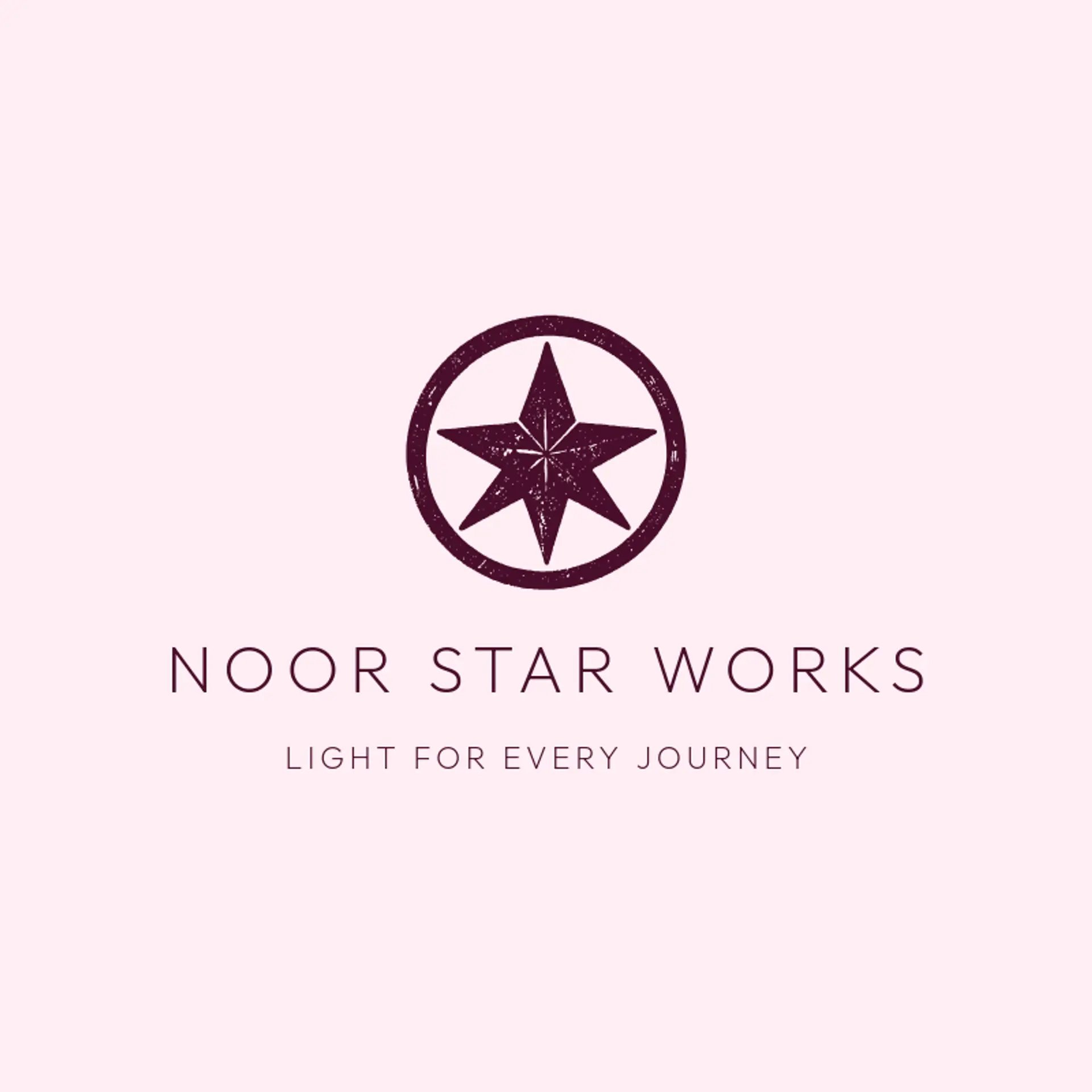 Noor Star Works logo for arabic