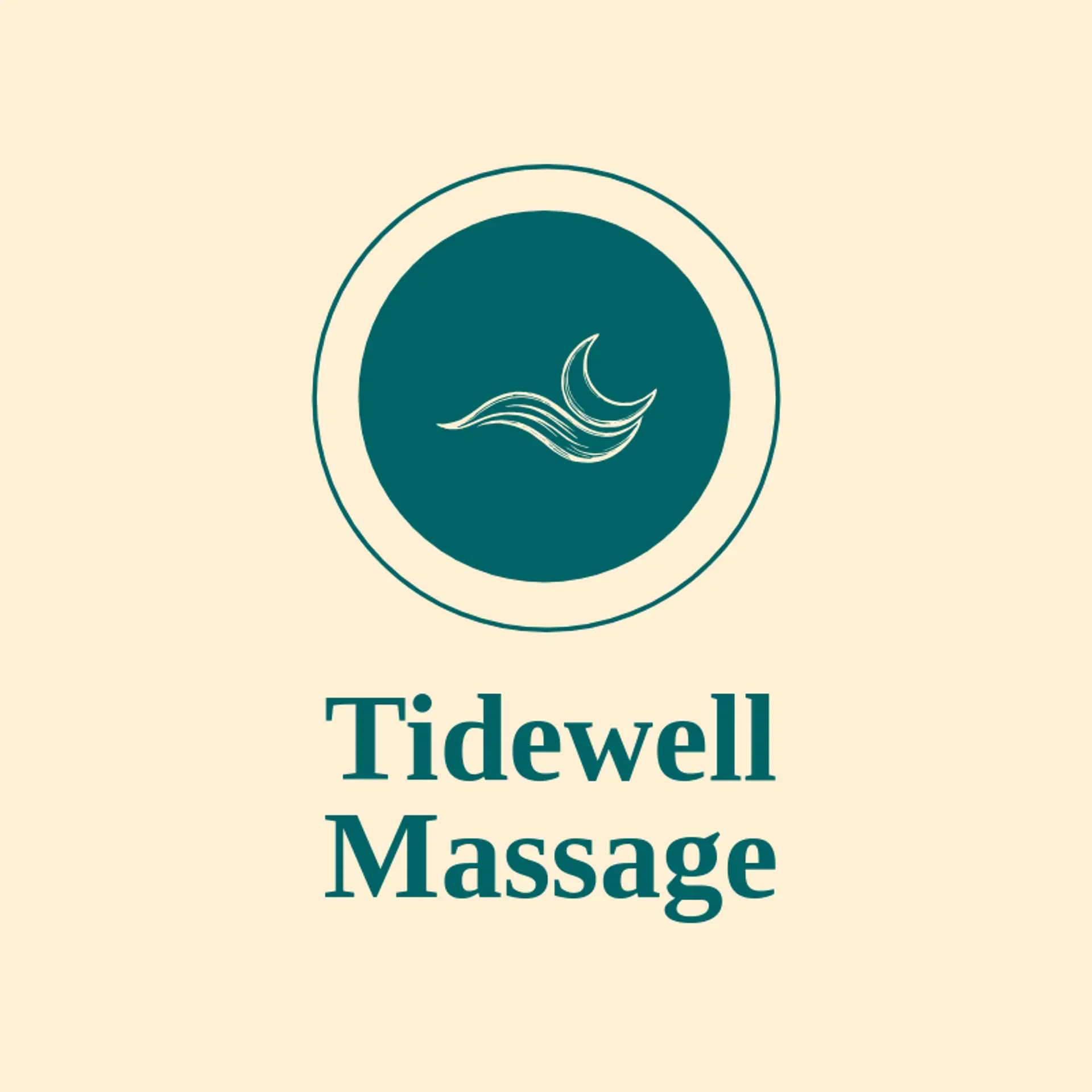 Tidewell Massage logo for massage
