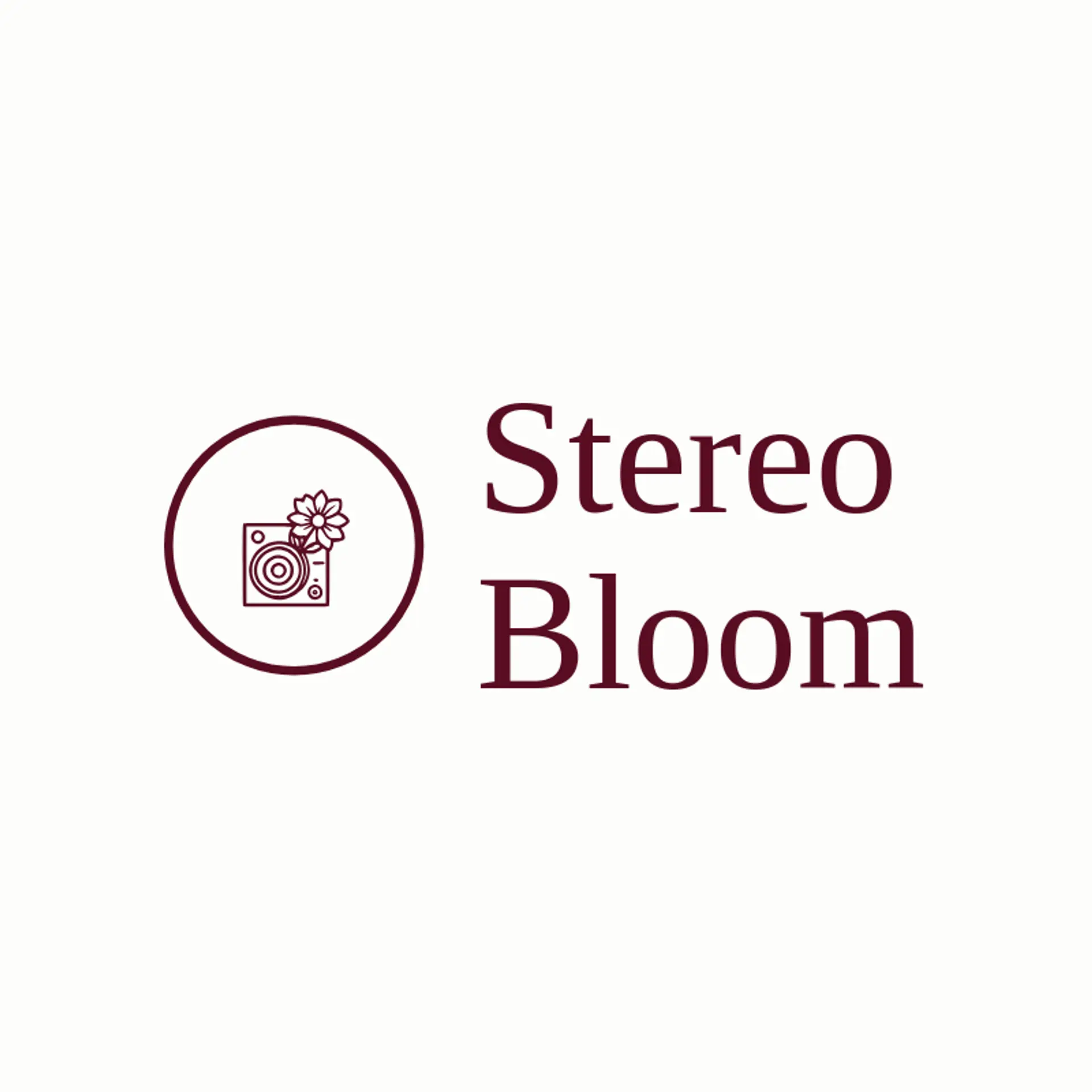 Stereo Bloom logo for stereo