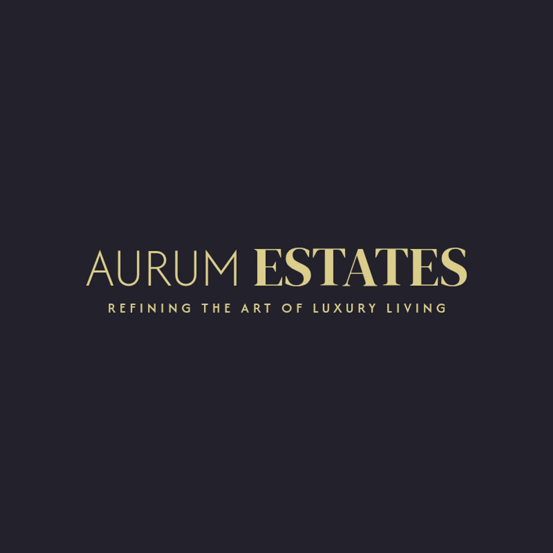 Aurum Estates logo for luxury real estate