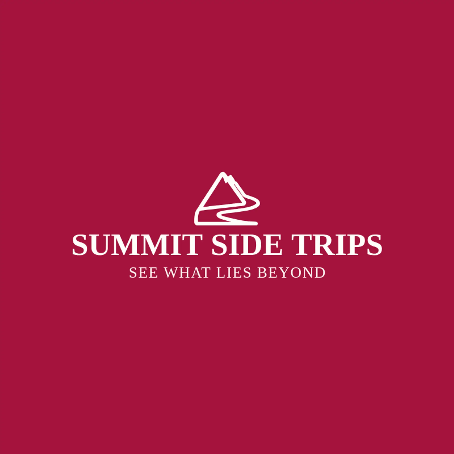 Summit Side Trips logo for road trip