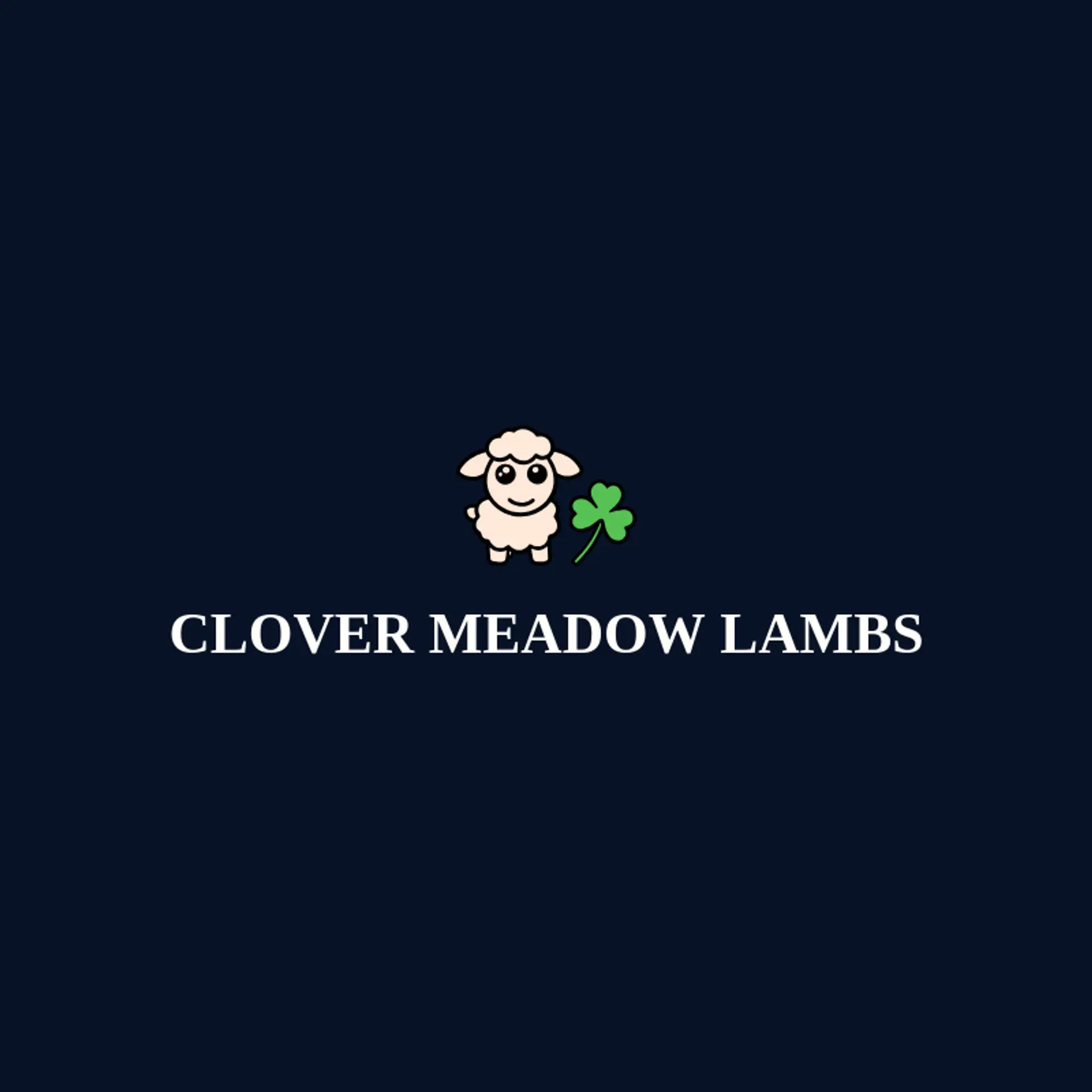 Clover Meadow Lambs logo for lamb