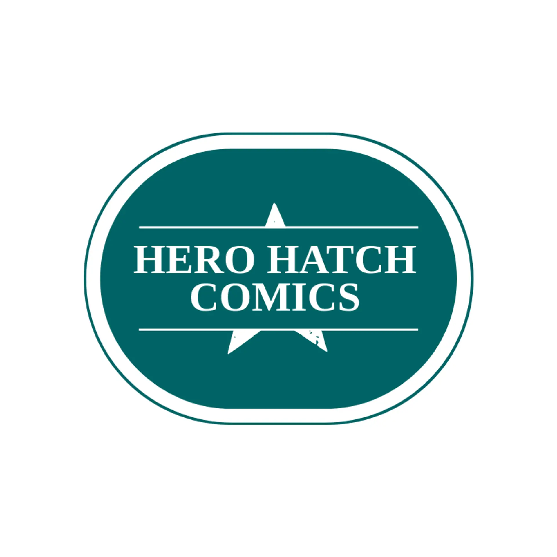 Hero Hatch Comics logo for comic