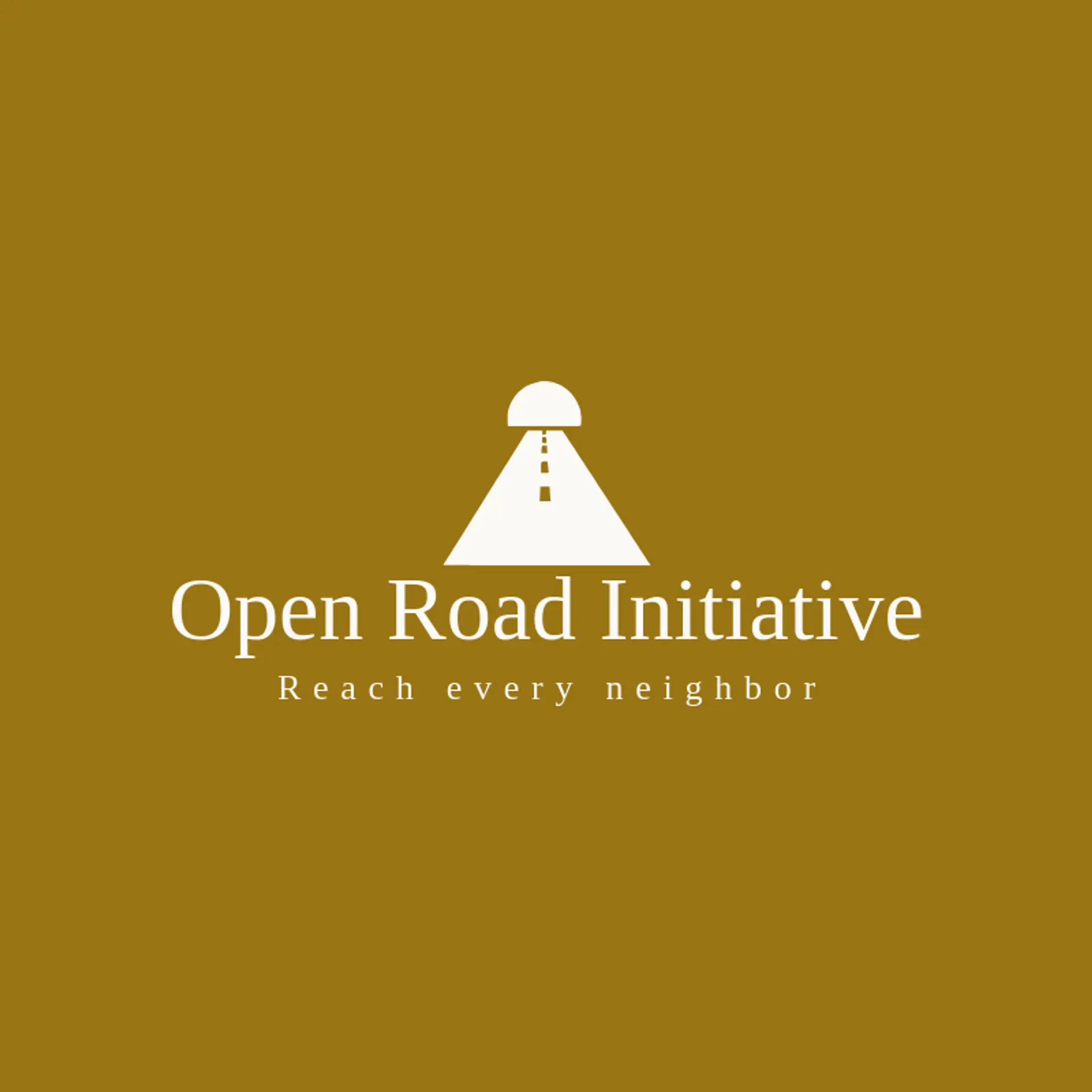 Open Road Initiative logo for mission