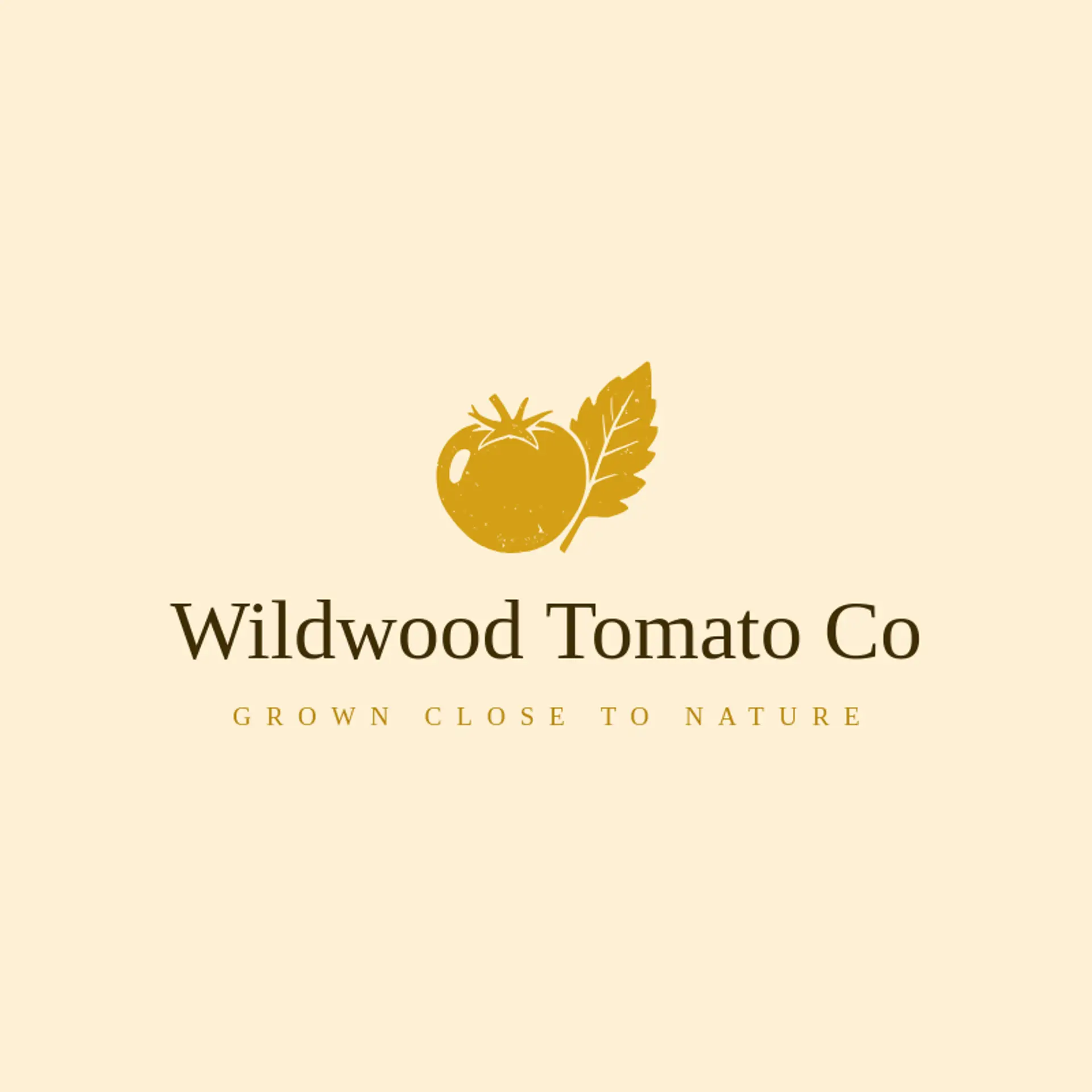 Wildwood Tomato Co logo for tomato