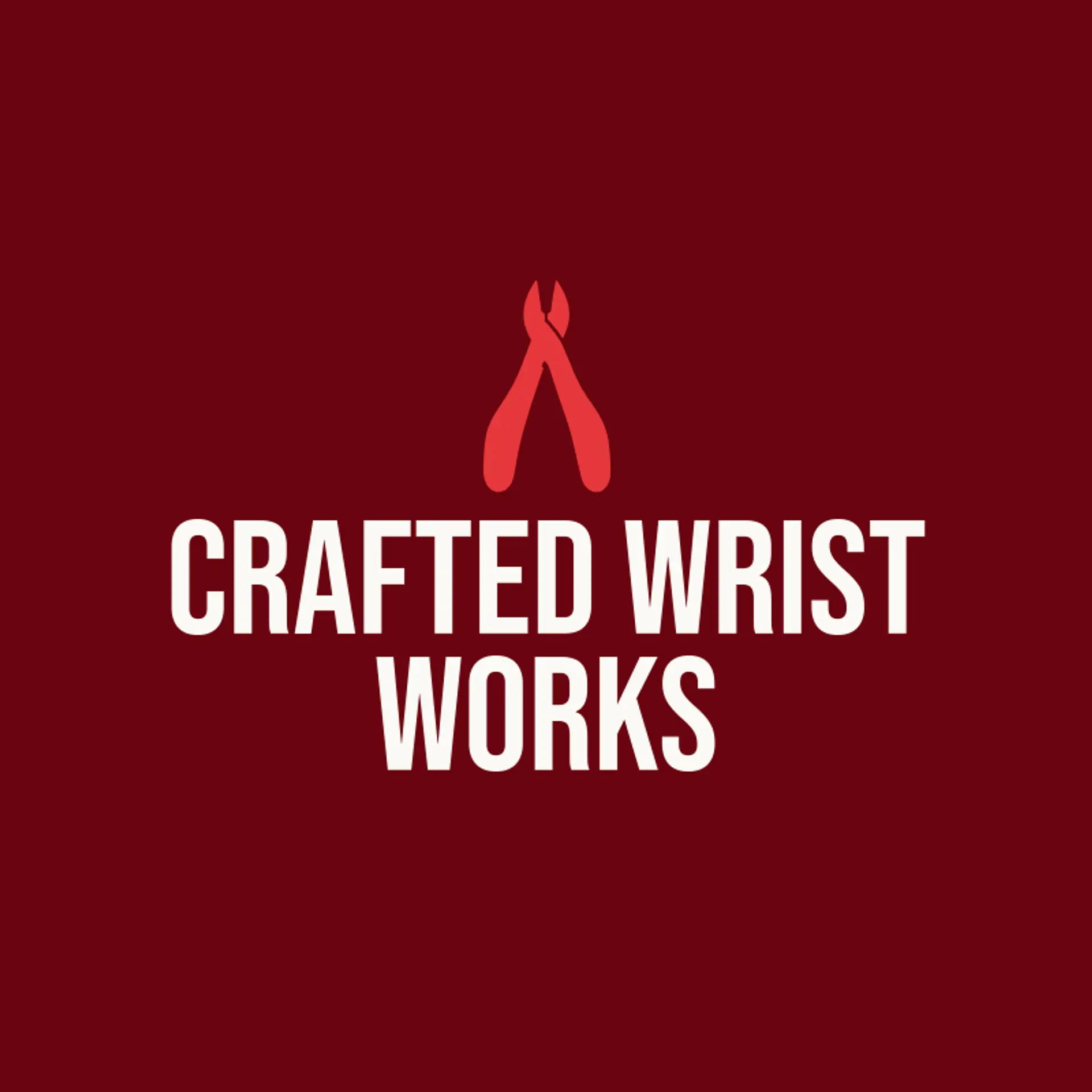 Crafted Wrist Works logo for bracelet
