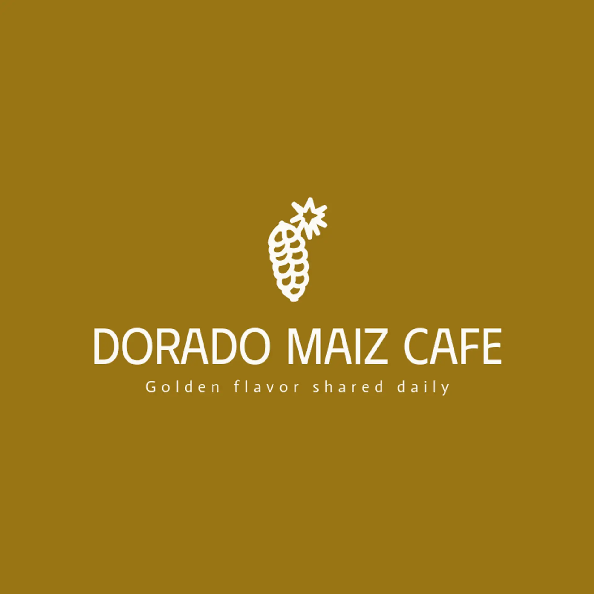 Dorado Maiz Cafe logo for mexican