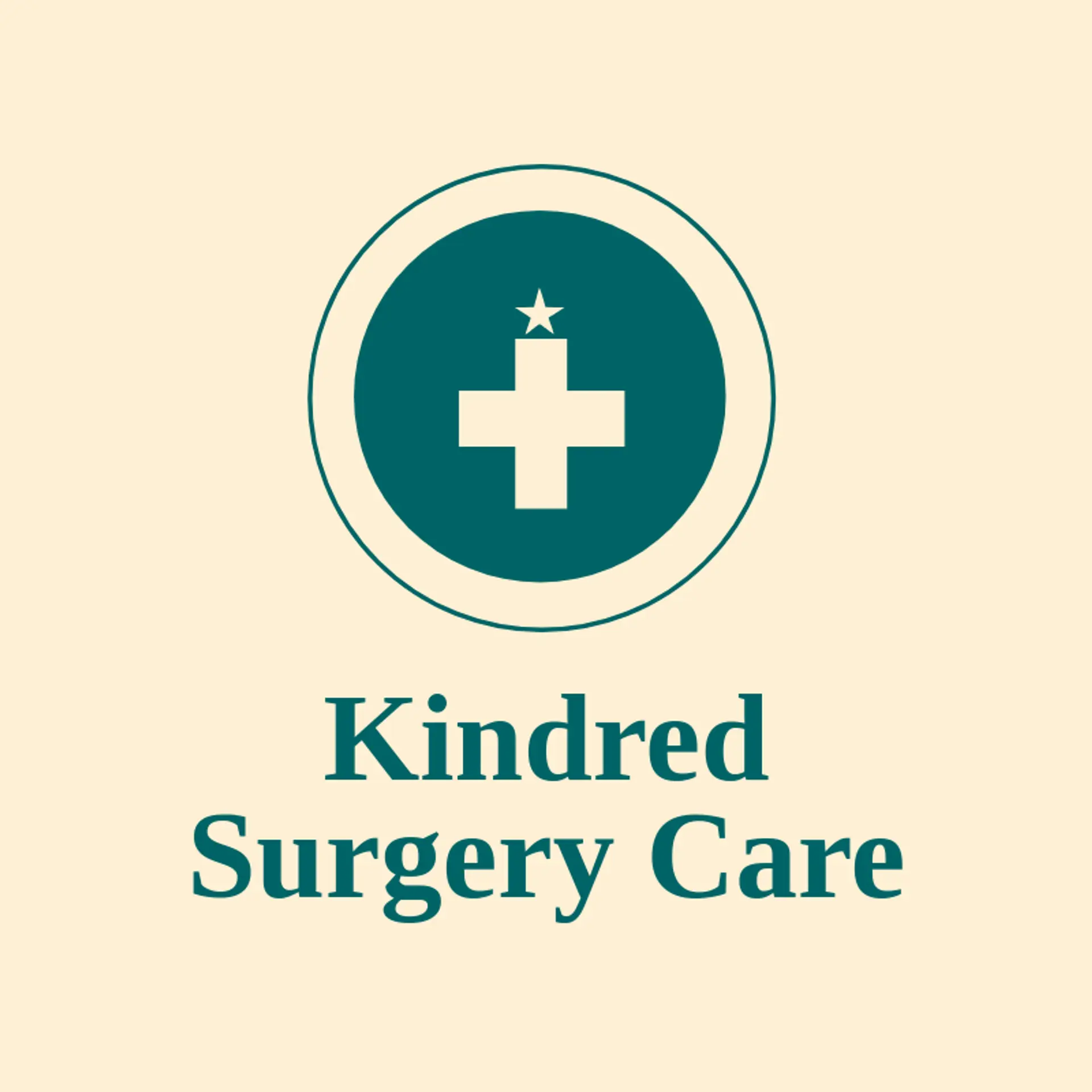 Kindred Surgery Care logo for surgery