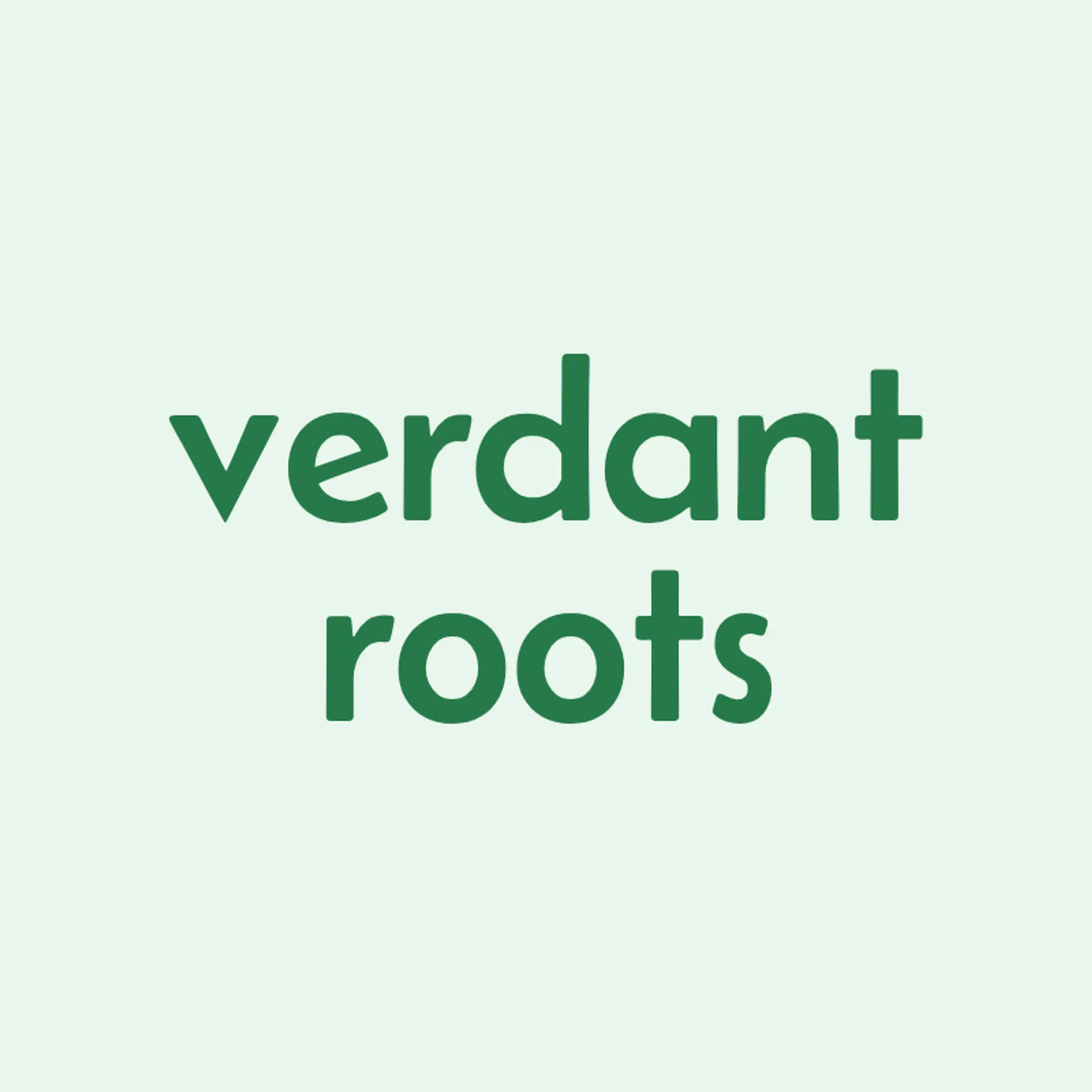 Verdant Table logo for vegan restaurant