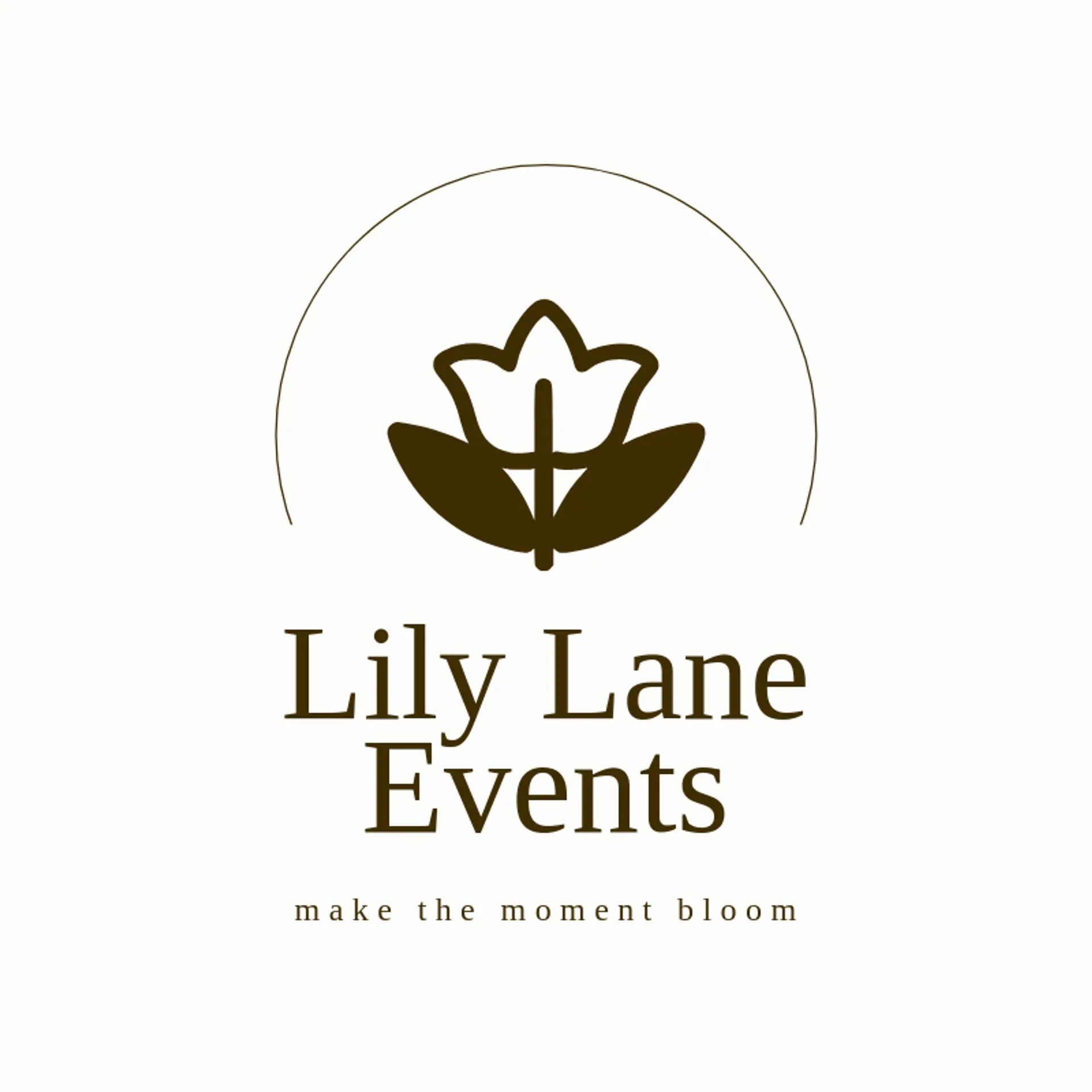 Lily Lane Events logo for lily